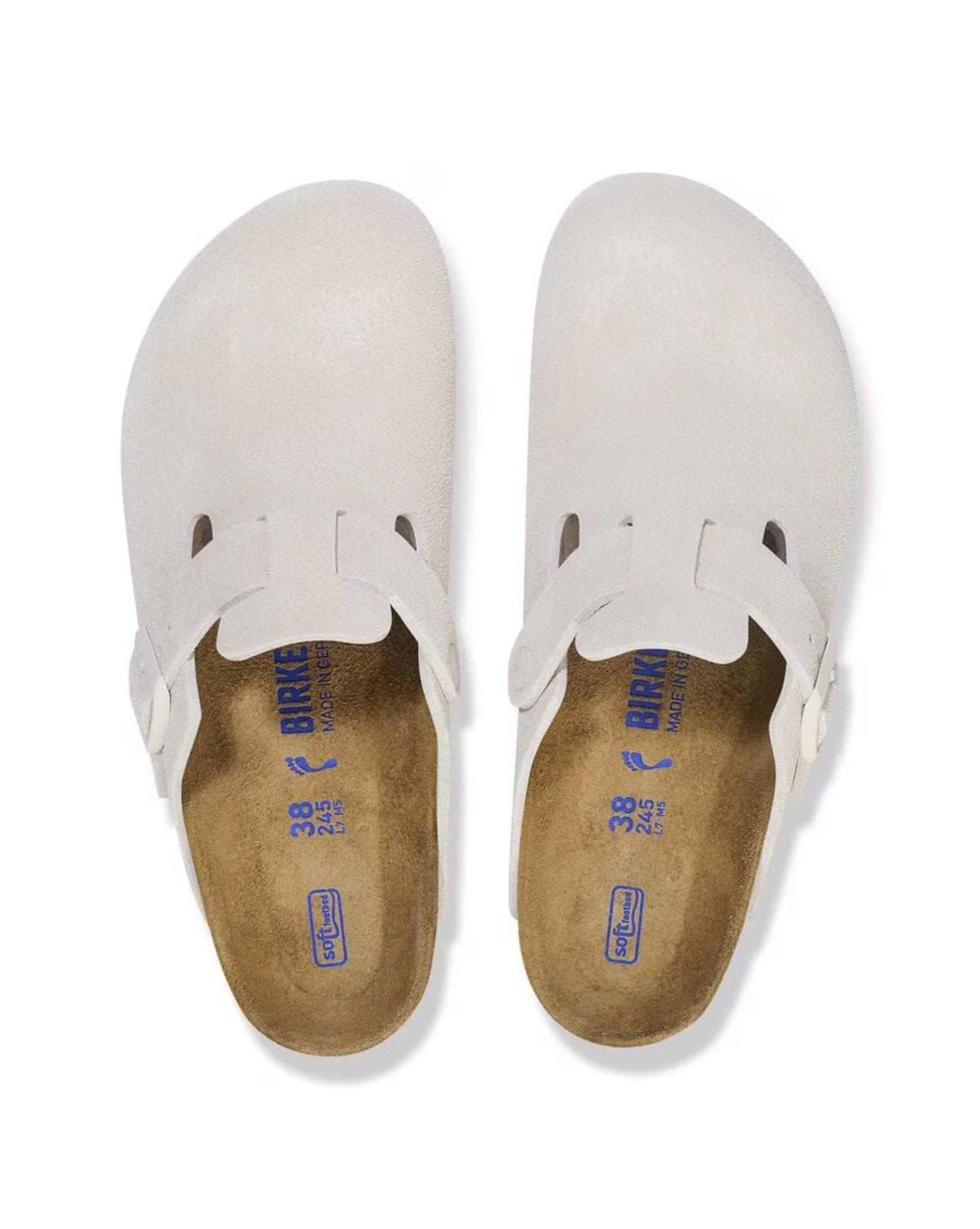 Birkenstock Boston SFB Suede Leather - Narrow