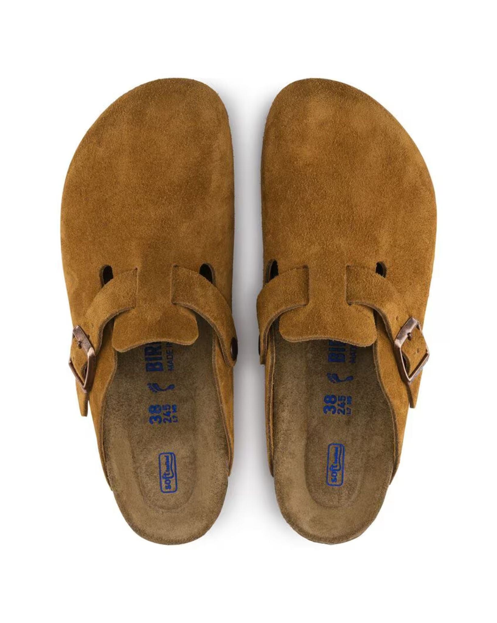 Birkenstock Boston SFB Suede Leather - Narrow