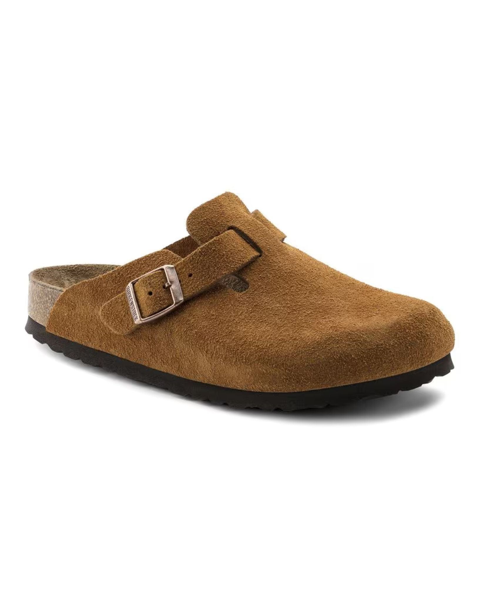Birkenstock Boston SFB Suede Leather - Narrow