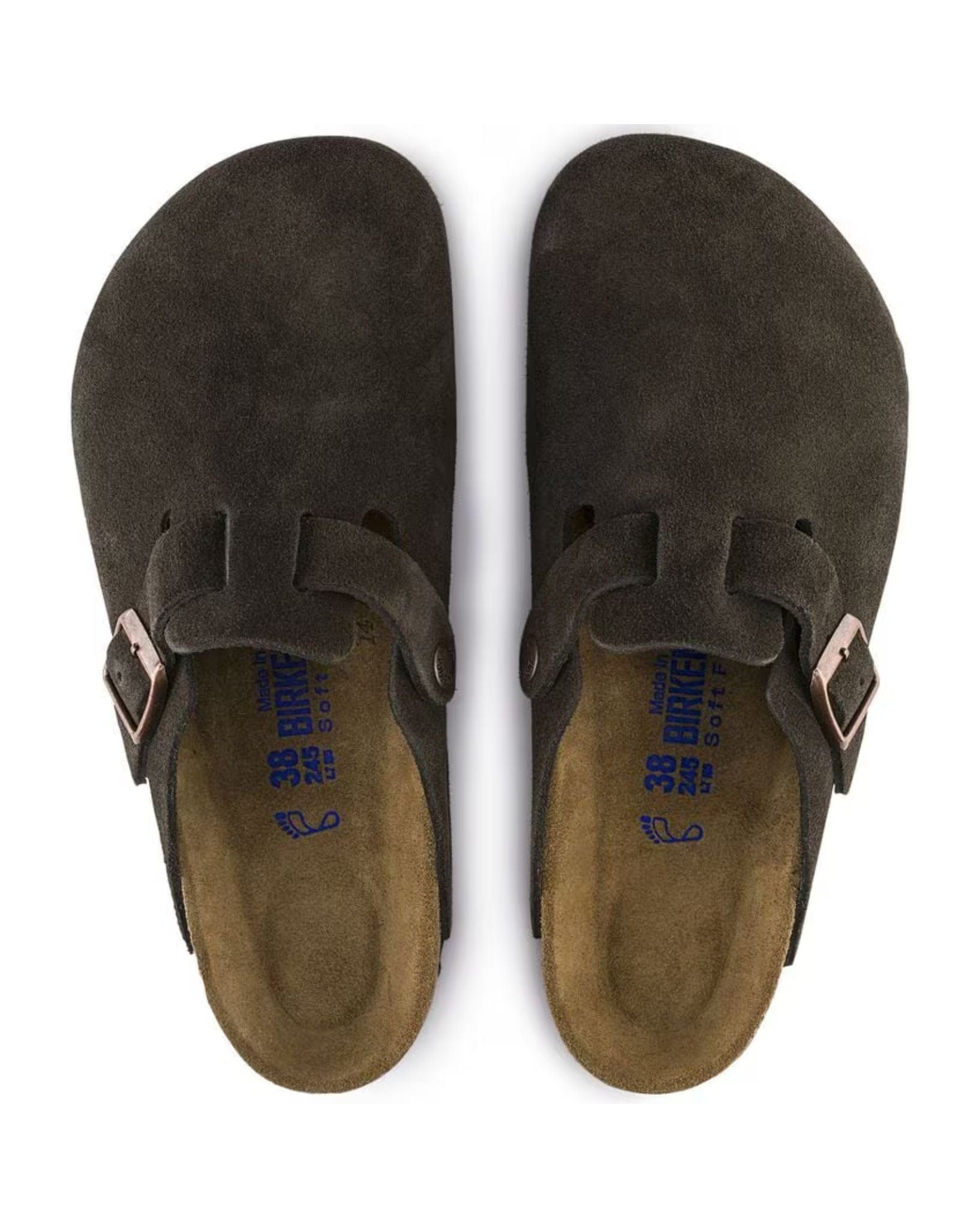 Birkenstock Boston SFB Suede Leather - Narrow