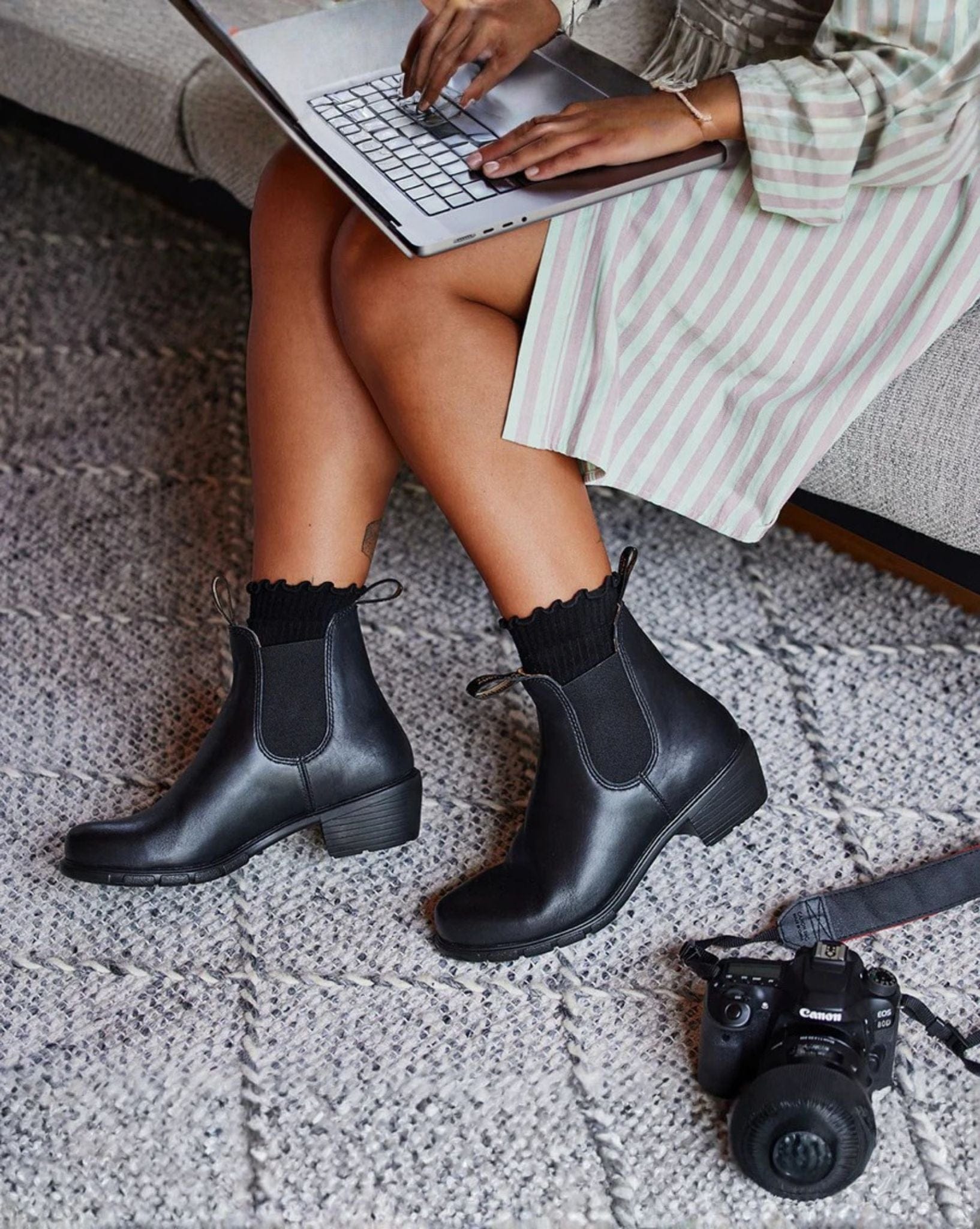 Blundstone 1671 Elastic Sided Heel Boots