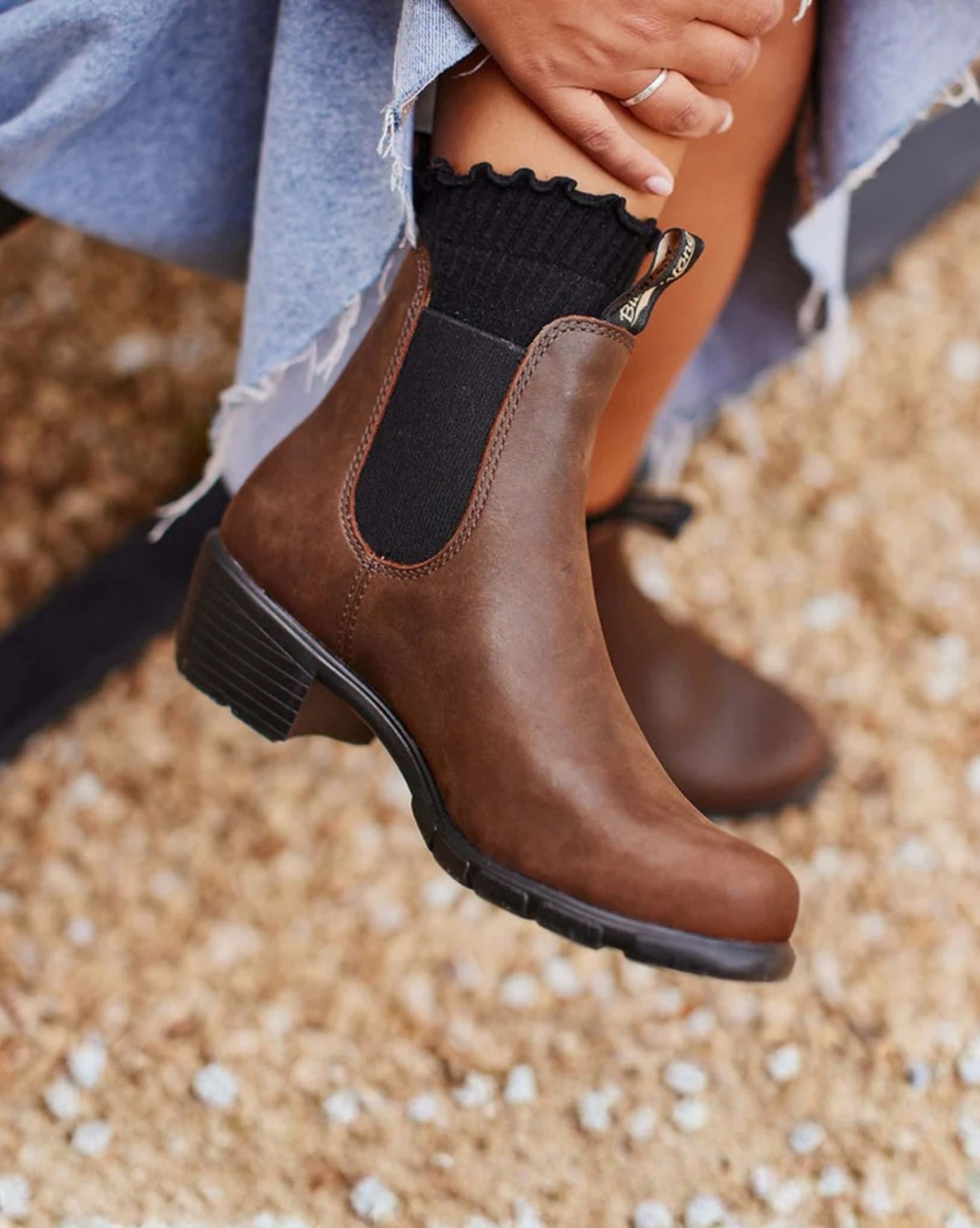 Blundstone 1673 Elastic Sided Heel Boots
