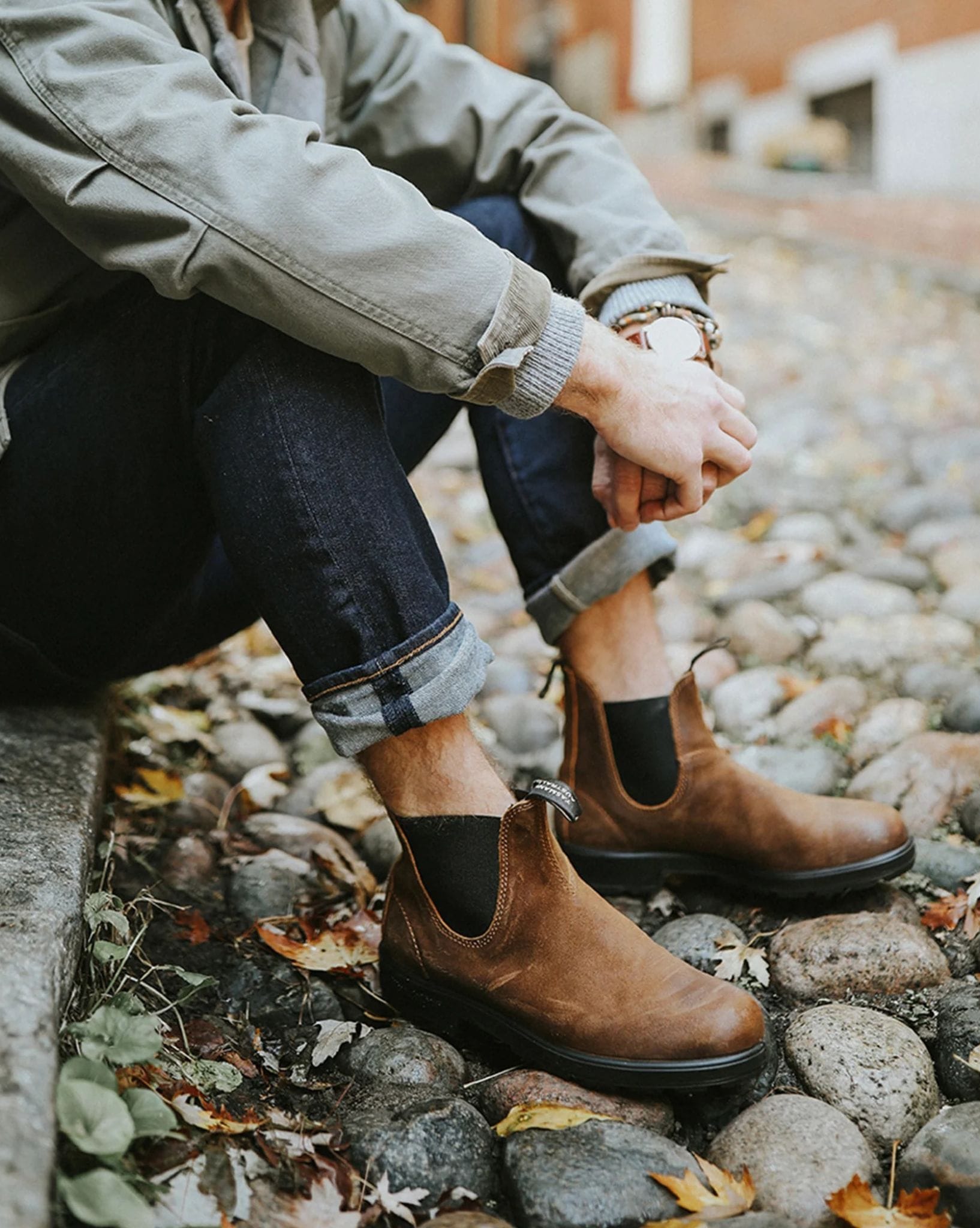 Blundstone 1911 Elastic Sided Suede Boot