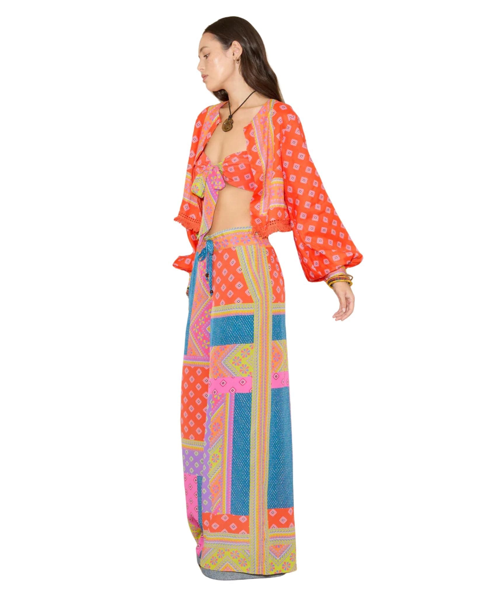 Boteh Rani Fringe Jacket