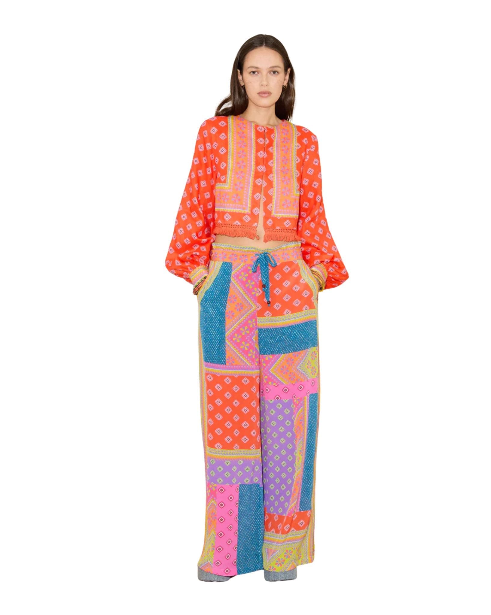 Boteh Rani Fringe Jacket