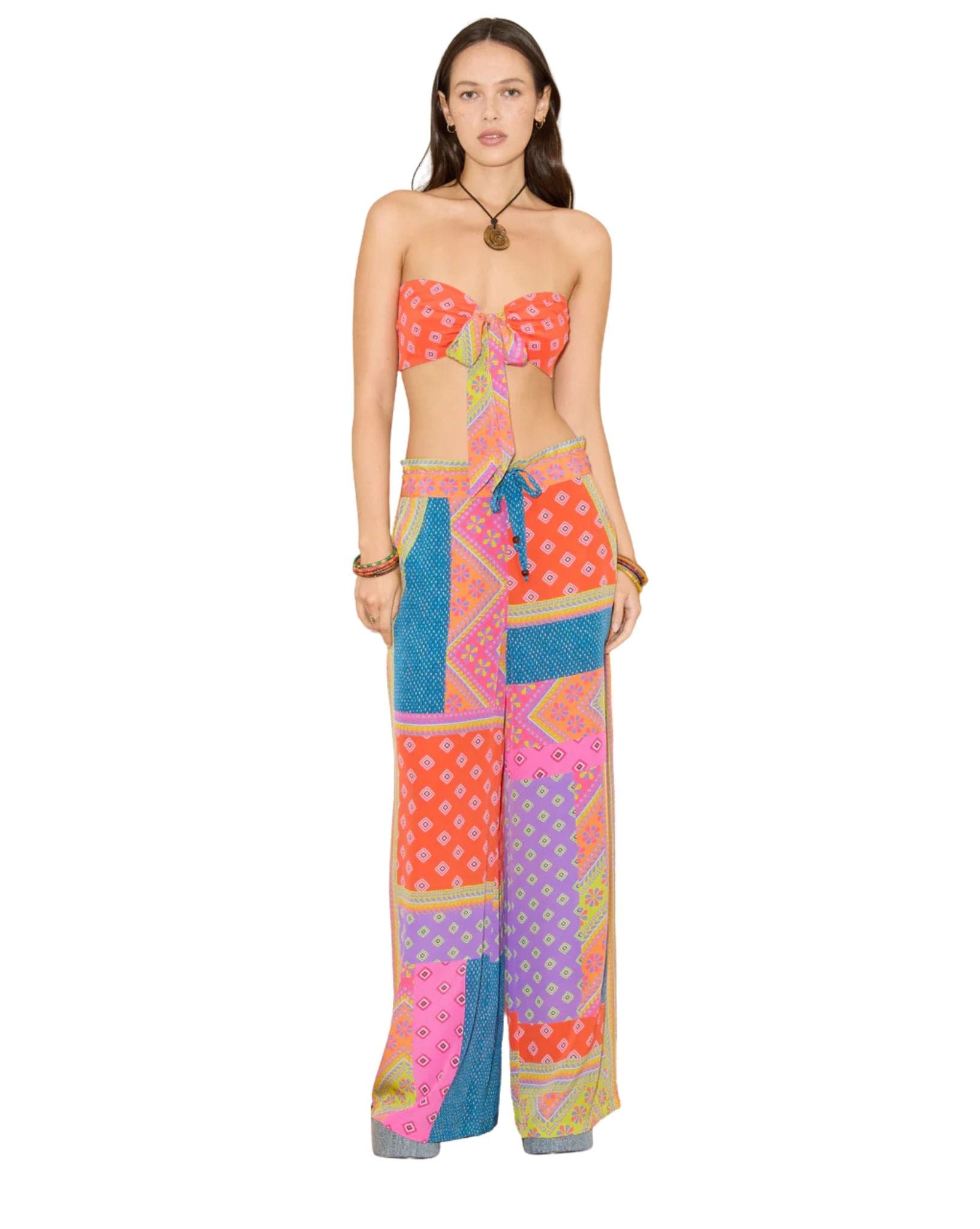 Boteh Rani Silk Wide Leg Pant