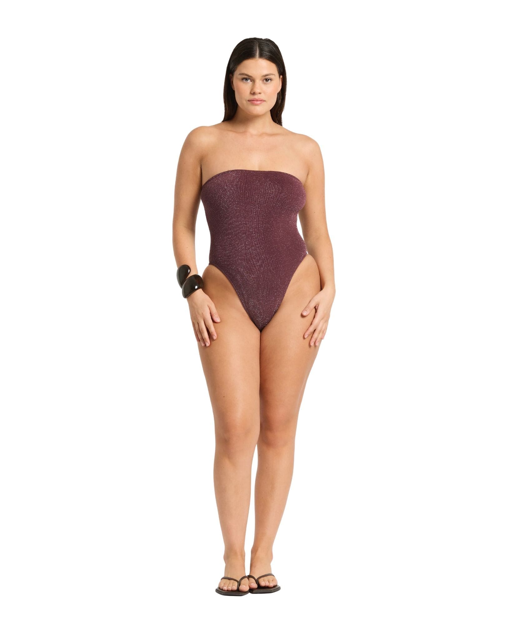 Bound Fane 1 Piece Lurex Micro