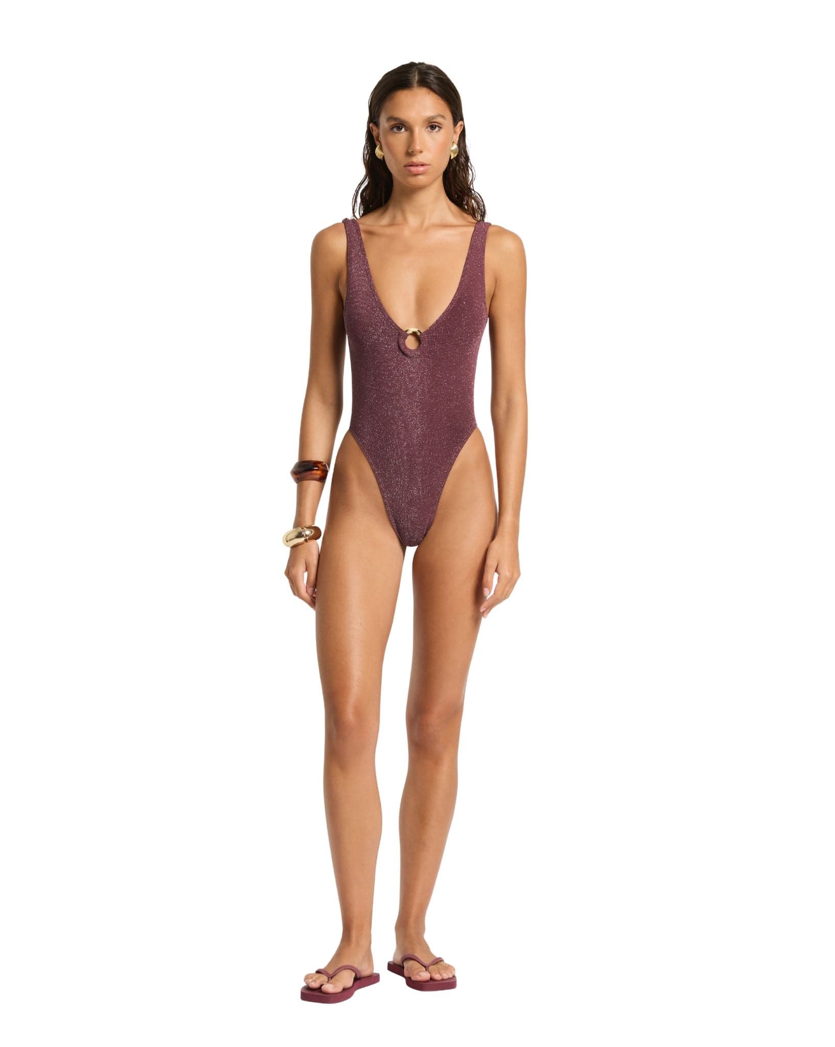 Bound Ring Mara One Piece Lurex Micro