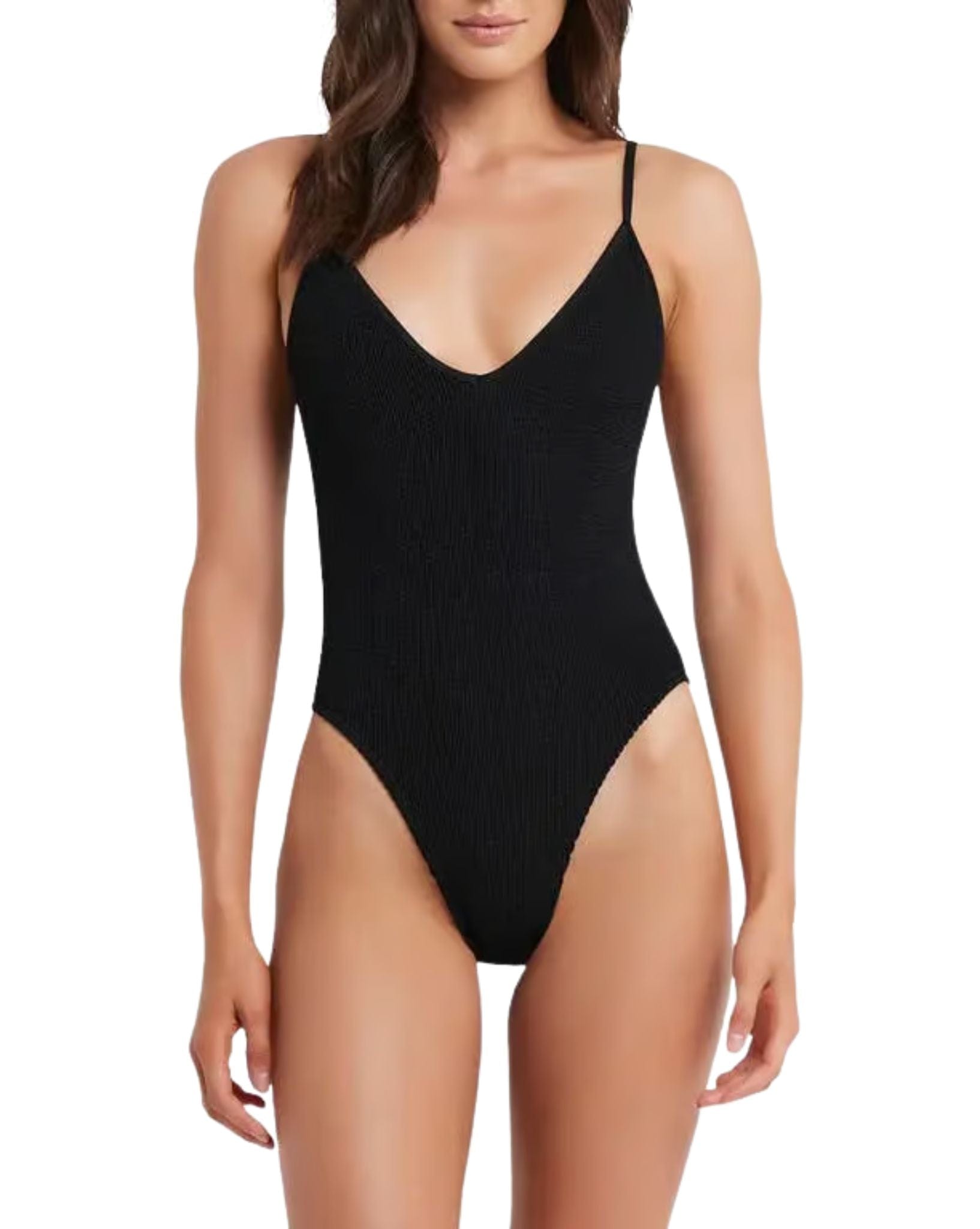 Bound Womens Elena One Piece - Black Eco