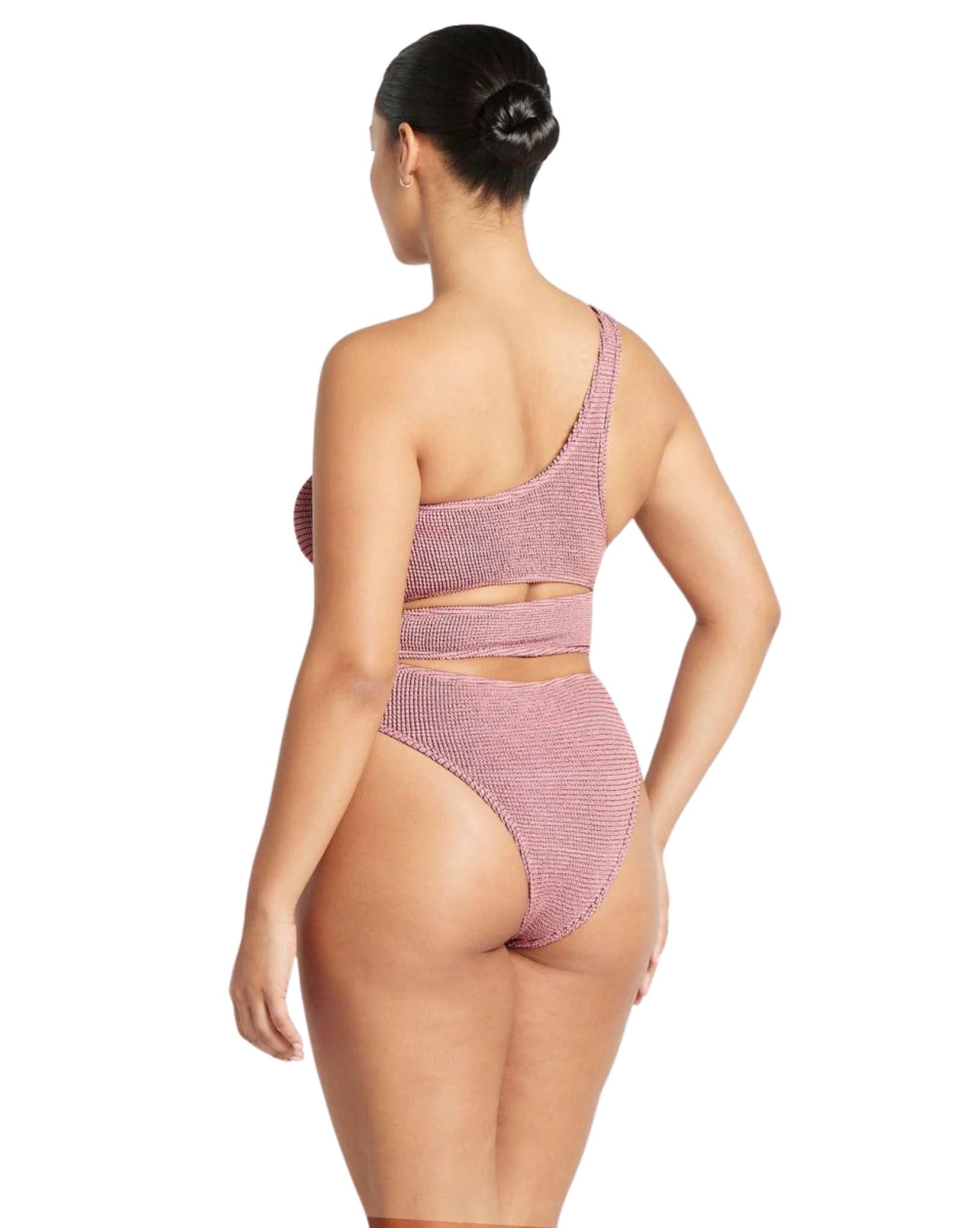Bound Womens Rico One Piece - Blush Lurex
