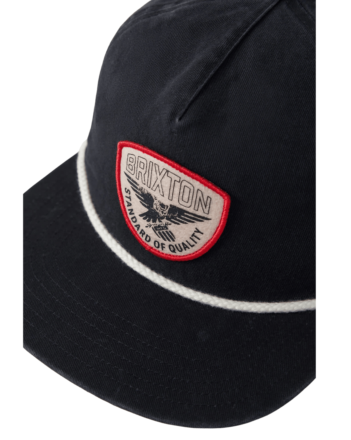 Brixton Mens Cap Brixton Watcher Snapback - Black