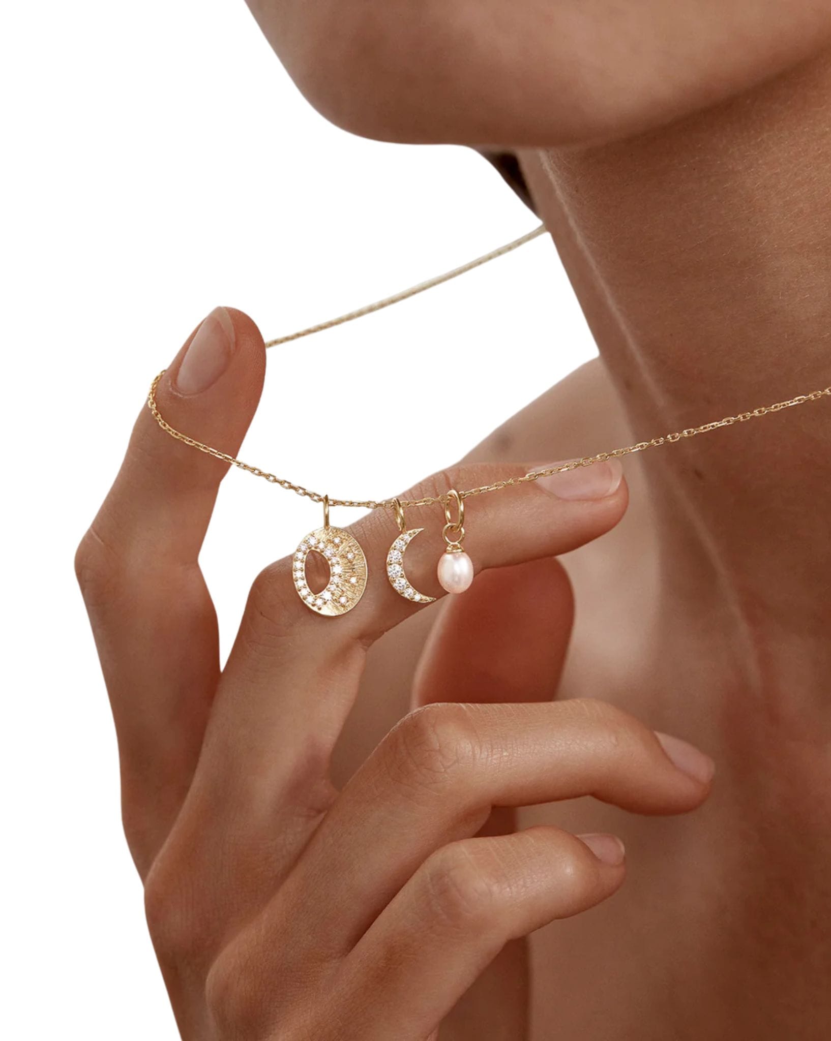 By Charlotte 18k Gold Plated - Celestial Skies Necklace