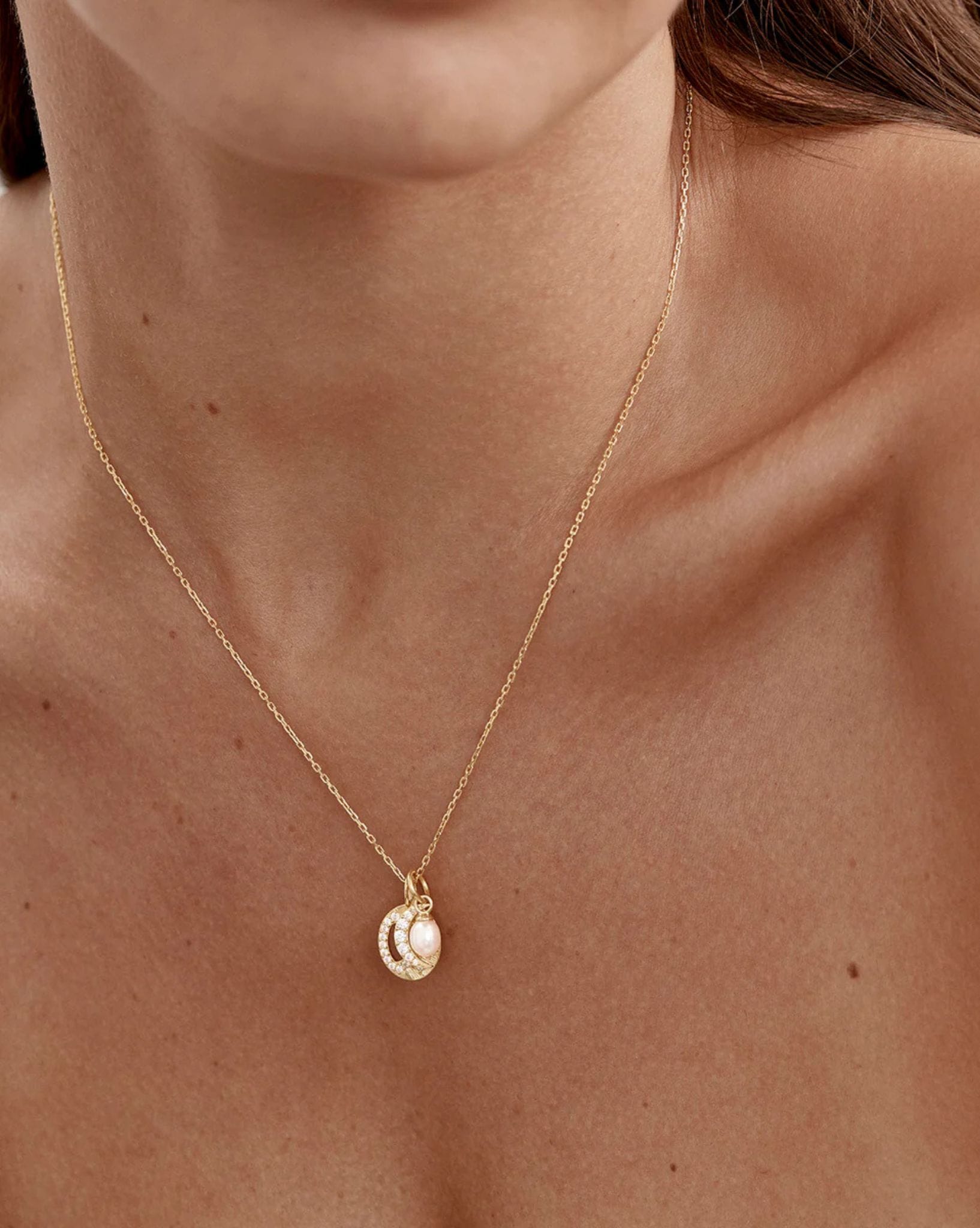 By Charlotte 18k Gold Plated - Celestial Skies Necklace