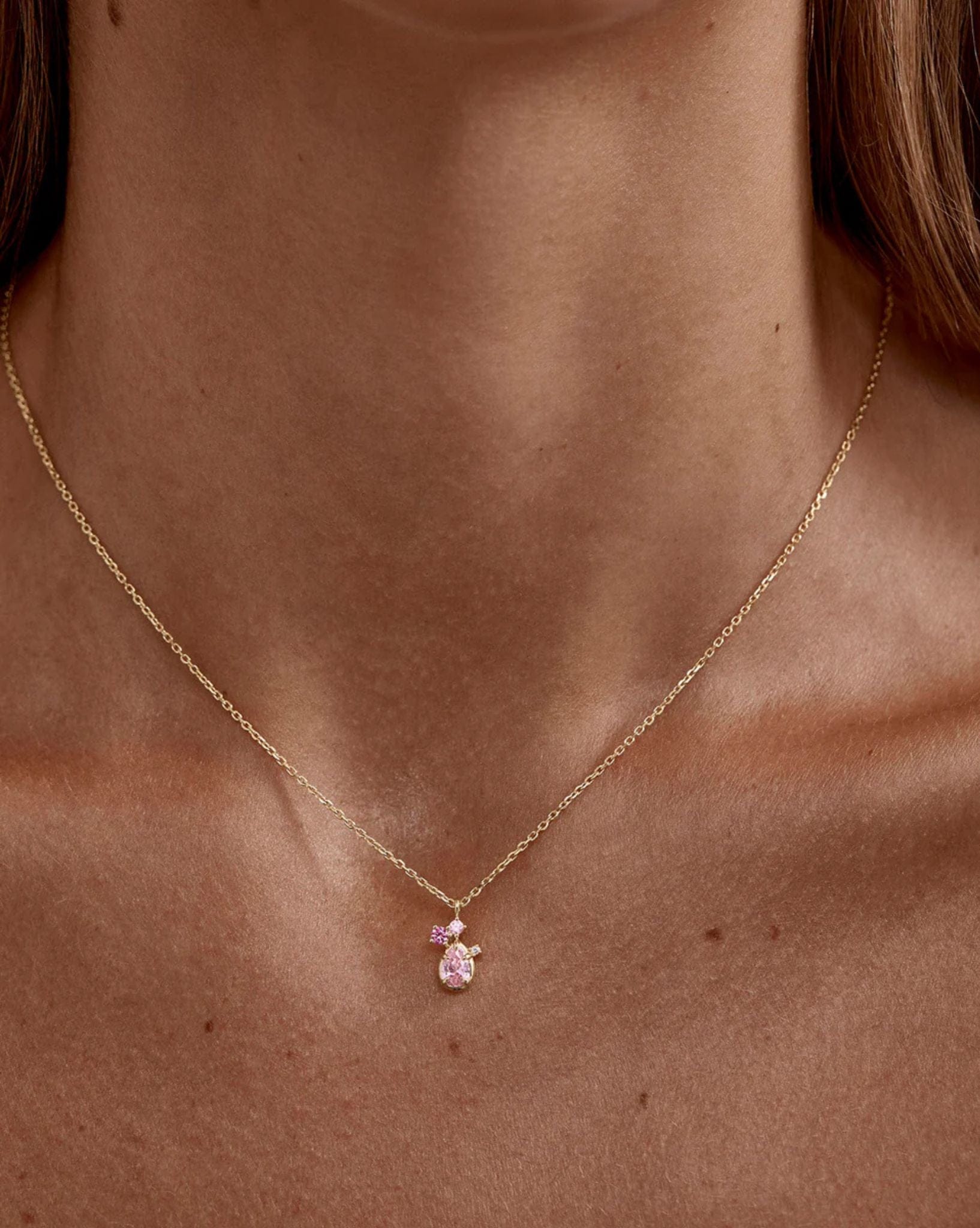 By Charlotte 18k Gold Vermeil - Awaken Love Necklace