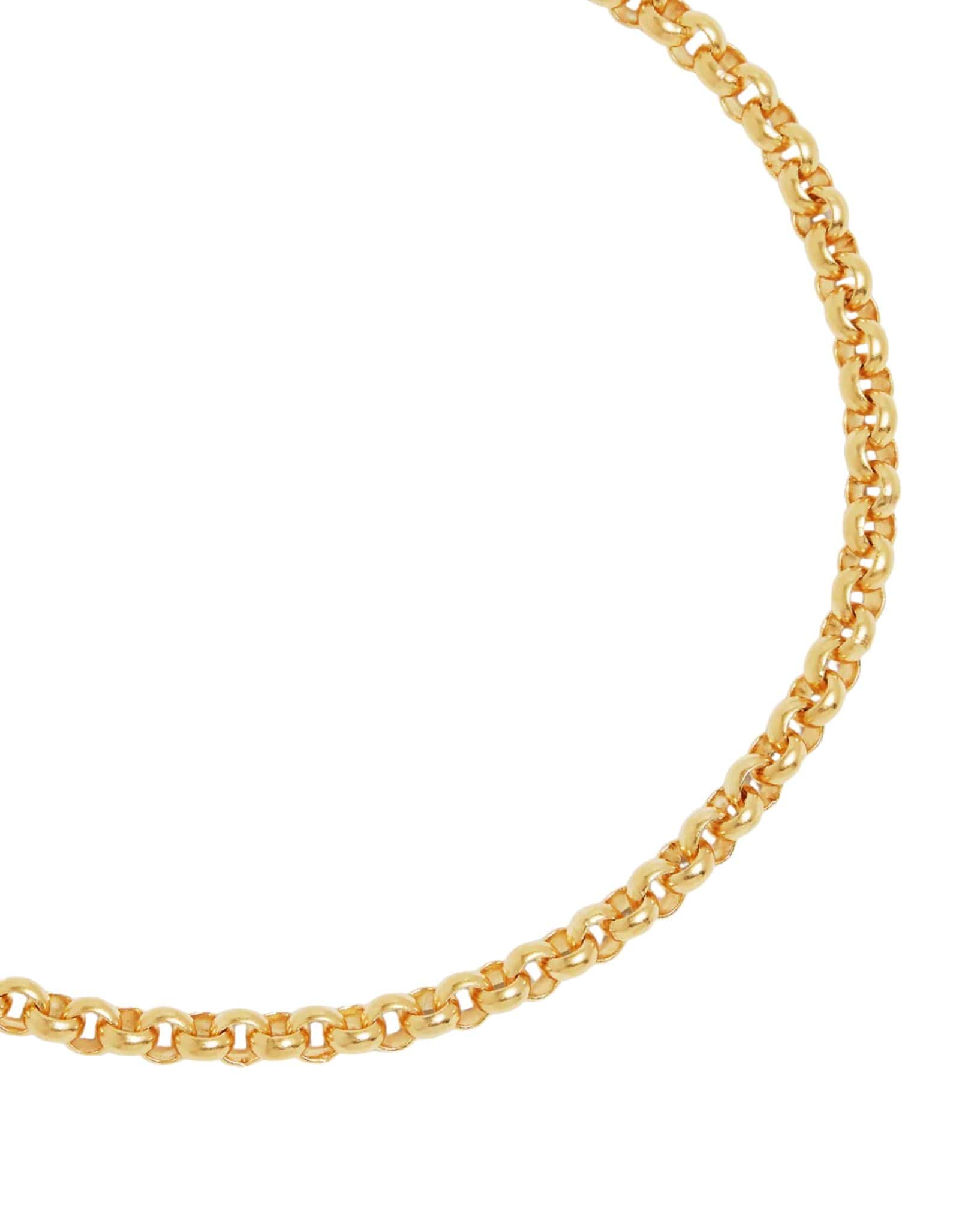 By Charlotte 18k Gold Vermeil Belcher Chain Bracelet