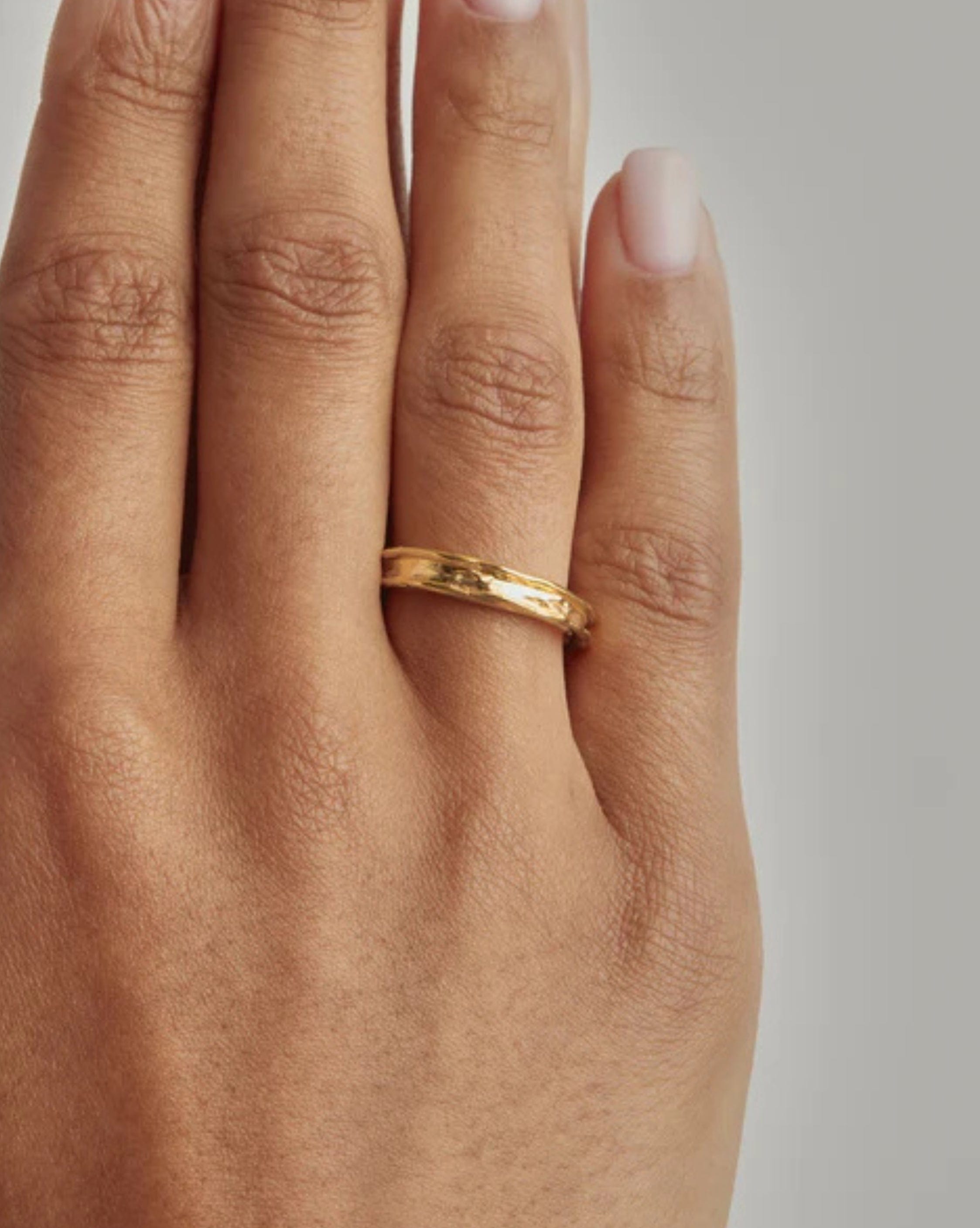By Charlotte 18k Gold Vermeil Beneath the Sea Ring