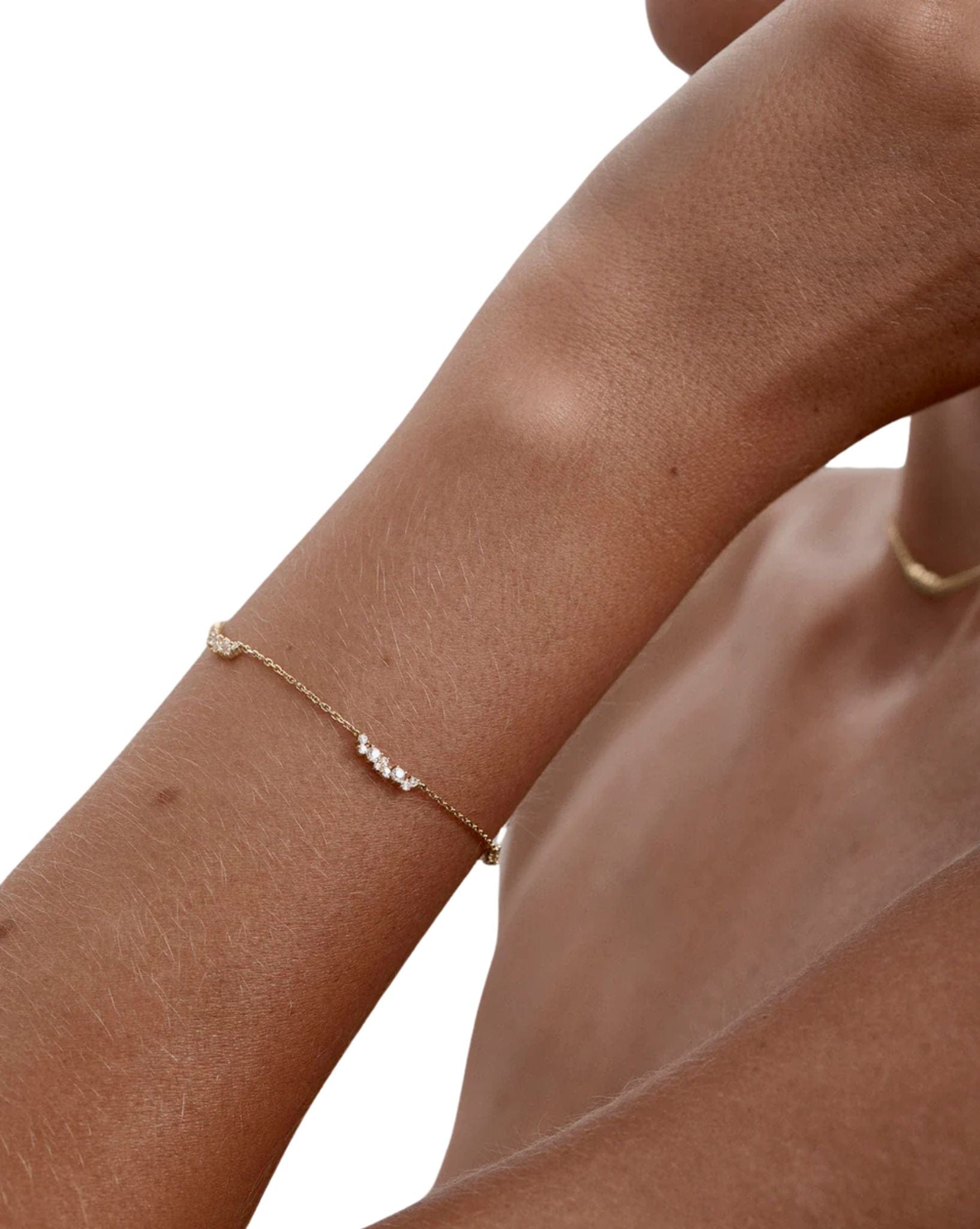 By Charlotte 18k Gold Vermeil - Crystal Dust Bracelet