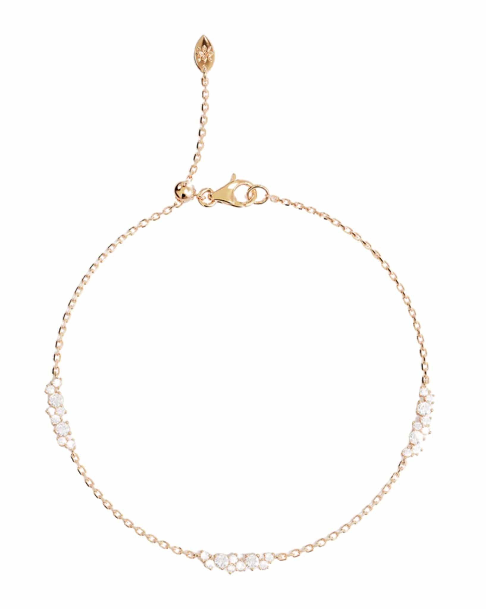 By Charlotte 18k Gold Vermeil - Crystal Dust Bracelet