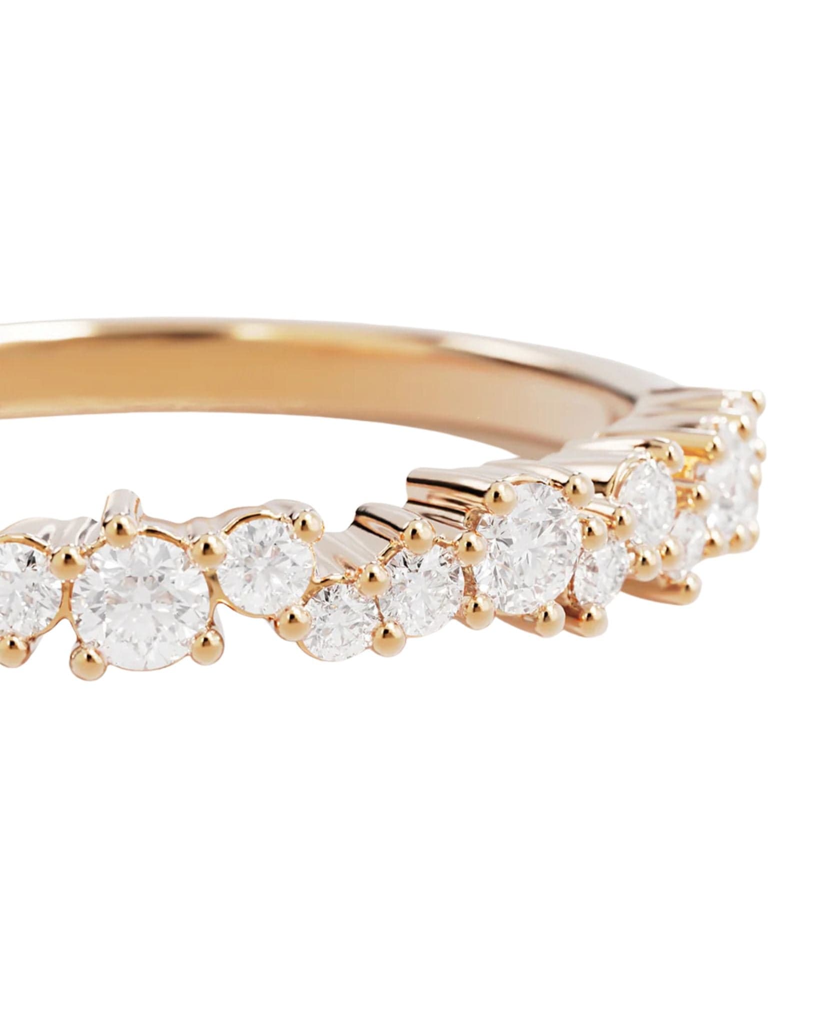 By Charlotte 18k Gold Vermeil - Crystal Dust Fine Ring