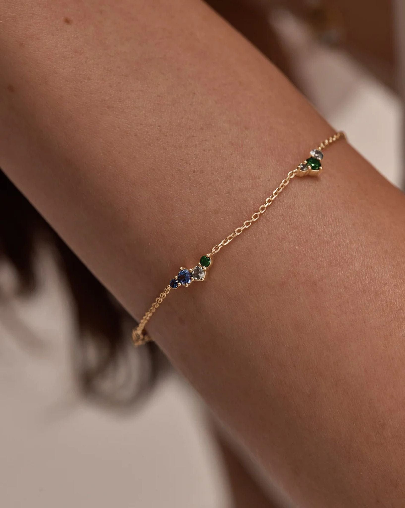 By Charlotte 18k Gold Vermeil - Endless Skies Bracelet