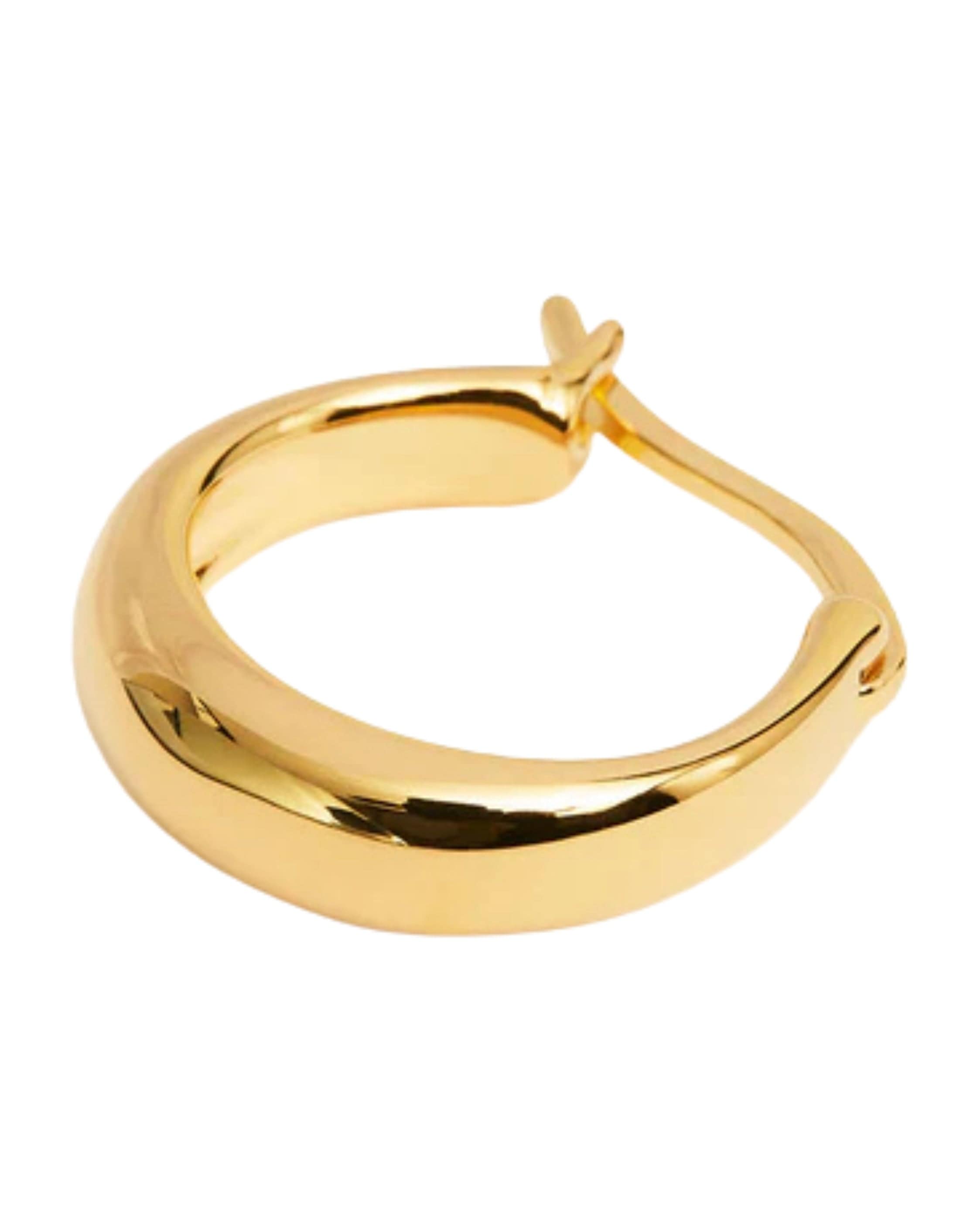 By Charlotte 18k Gold Vermeil Infinite Horizon Small Hoops