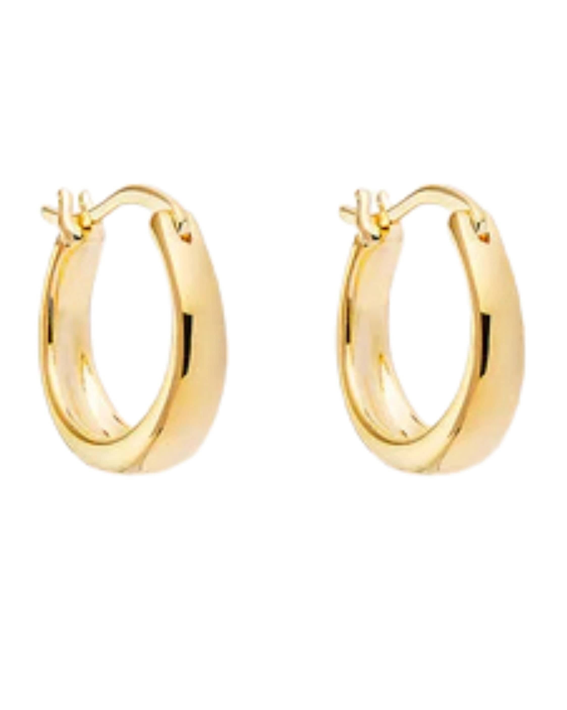 By Charlotte 18k Gold Vermeil Infinite Horizon Small Hoops