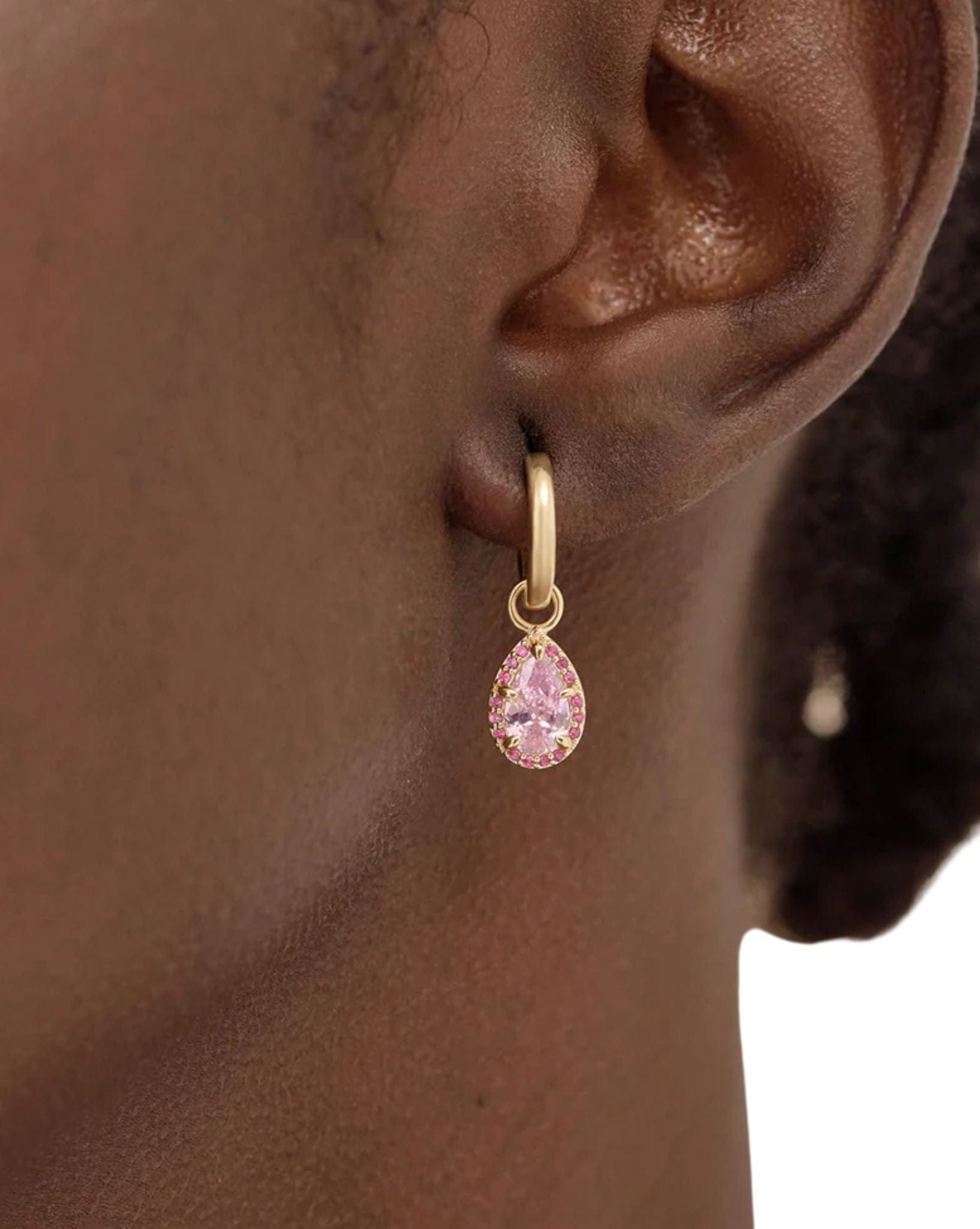 By Charlotte 18k Gold Vermeil - Love Without Limits Hoops