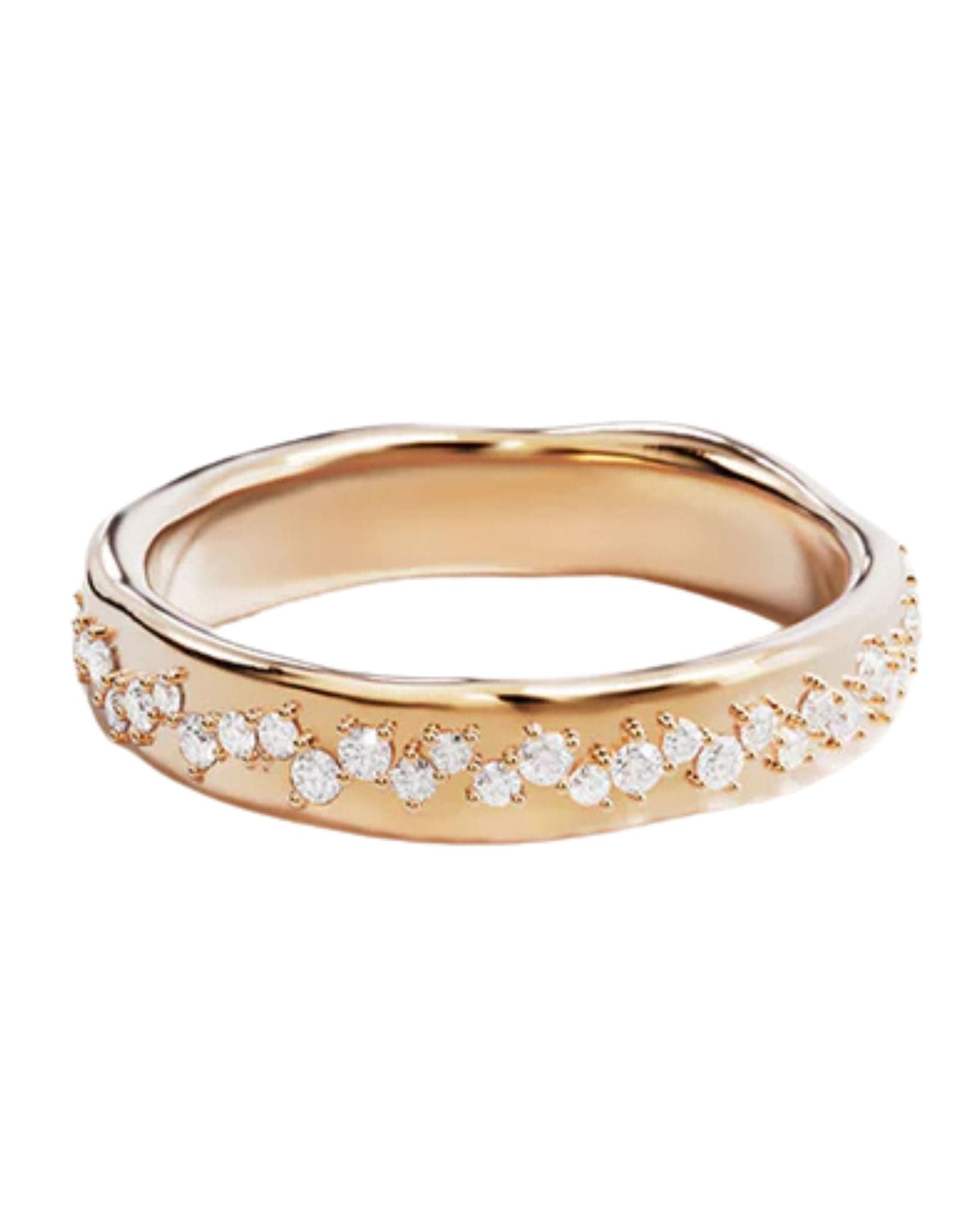 By Charlotte 18k Gold Vermeil - Scattered Light Ring