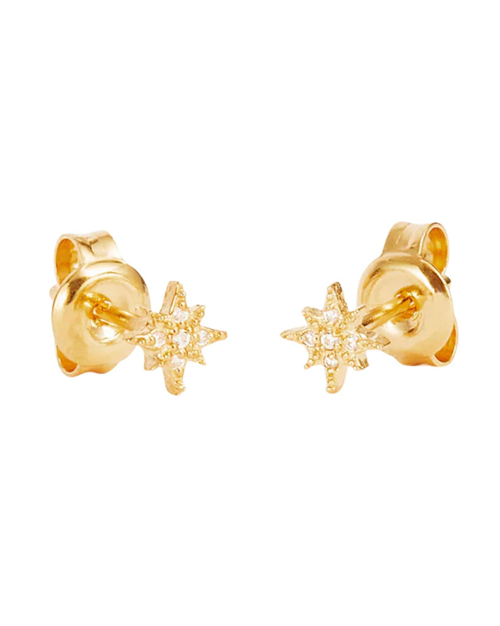 By Charlotte 18k Gold Vermeil Starlight Earrings