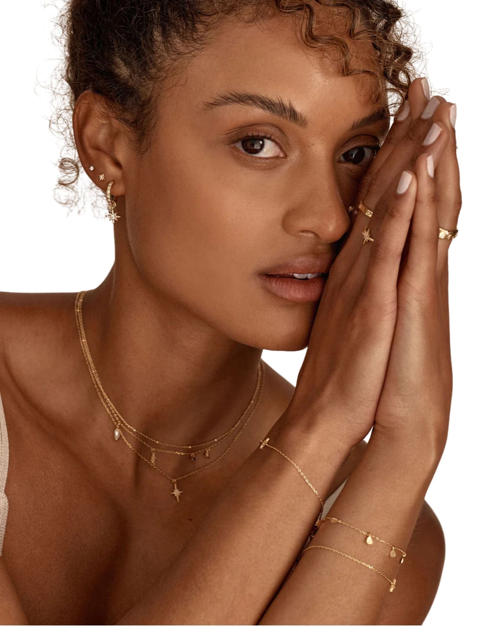 By Charlotte 18k Gold Vermeil Starlight Earrings