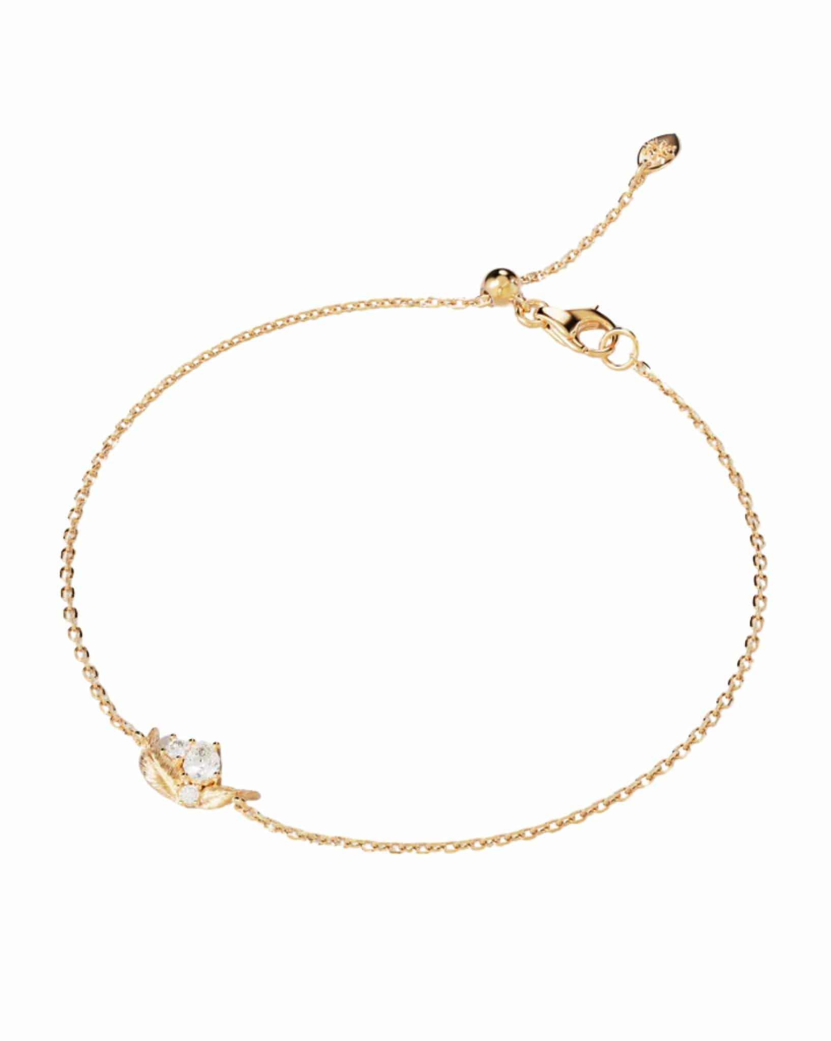 By Charlotte 18k Gold Vermeil Through the Seasons Bracelet