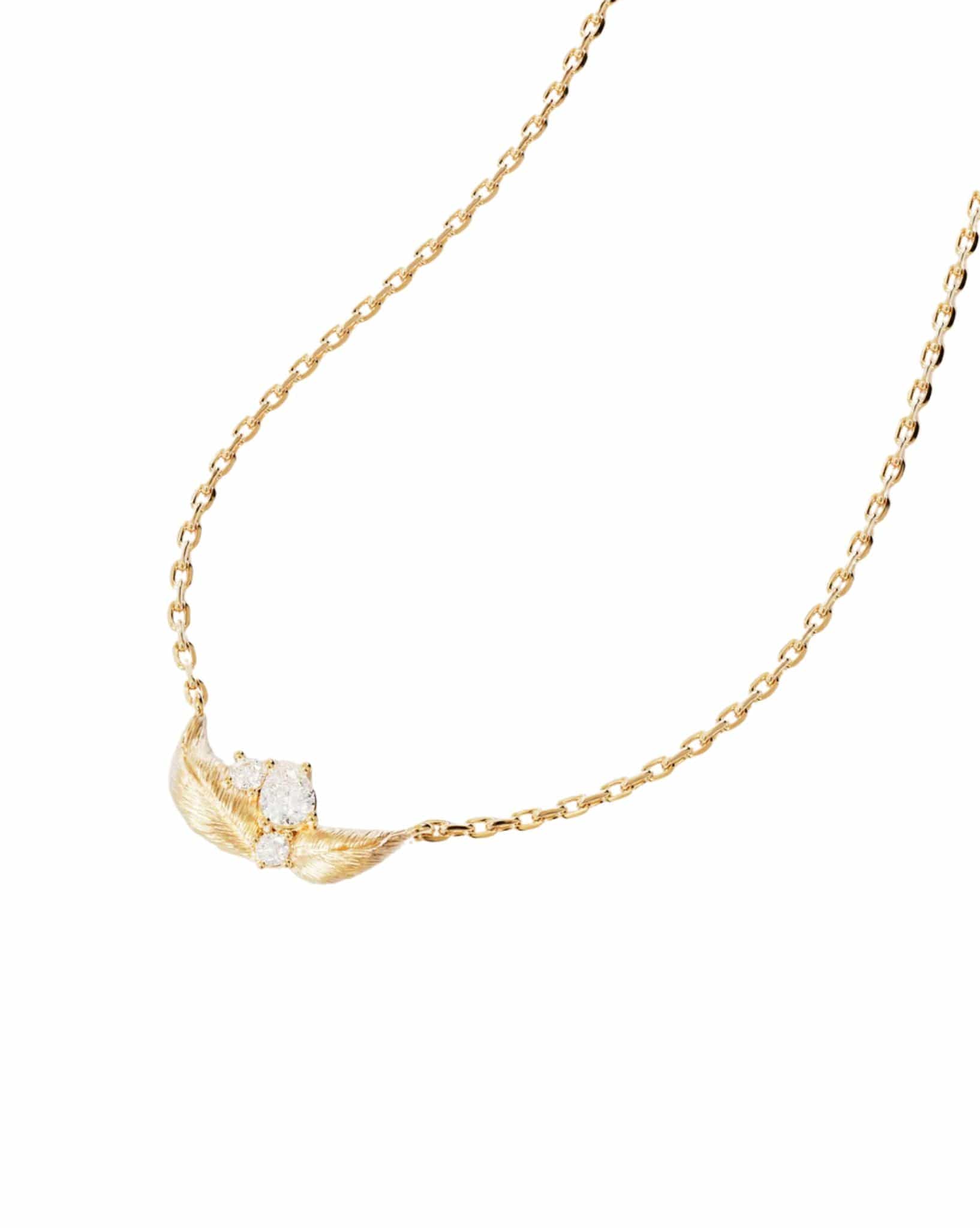 By Charlotte 18k Gold Vermeil Through the Seasons Necklace