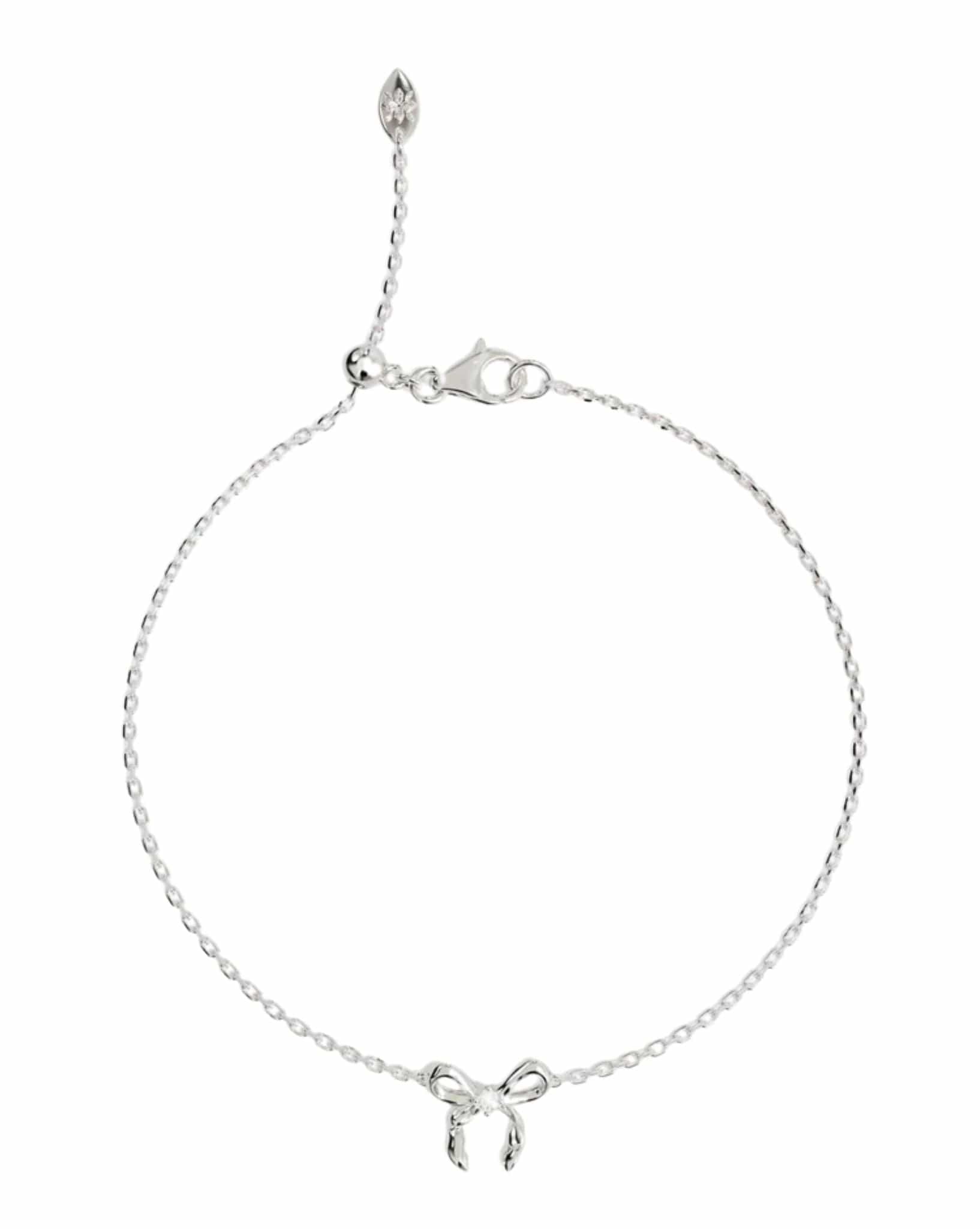 By Charlotte Forever More Bow Bracelet - Silver