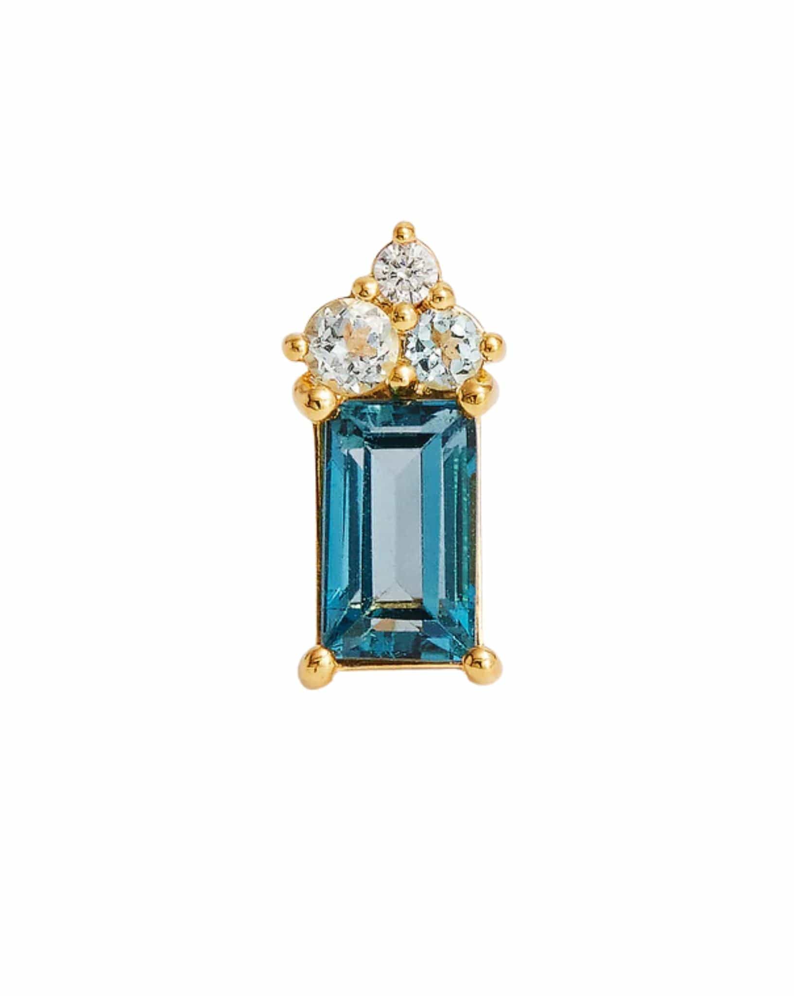 By Charlotte Gold Endless Devotion Stud Earrings