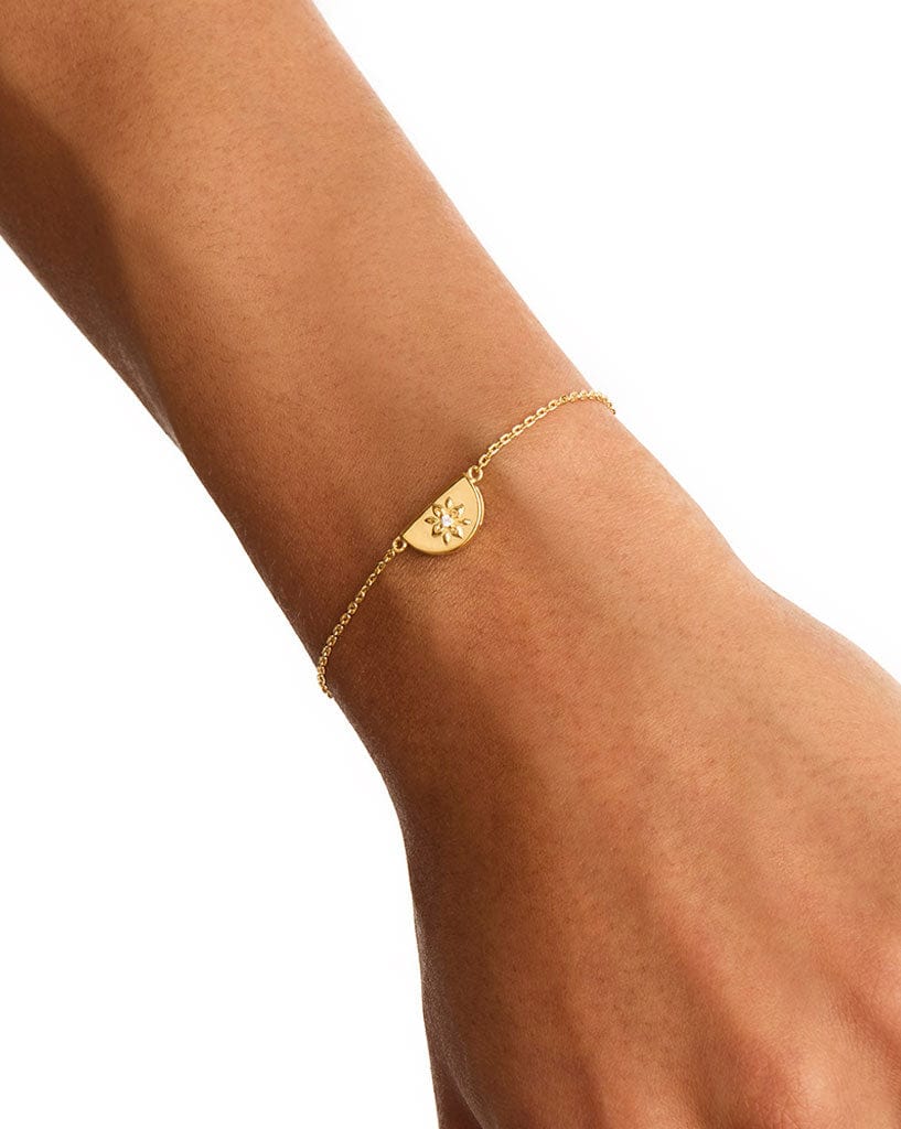 By Charlotte Gold Lotus Bracelet