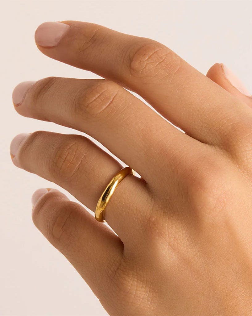 By Charlotte Gold Lover Medium Ring