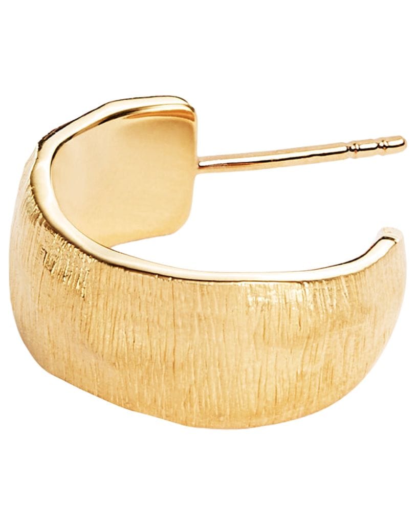 By Charlotte Gold - Woven Light Hoops