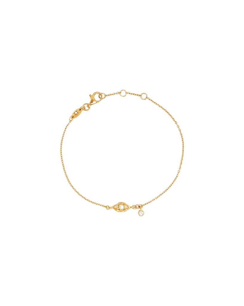 By Charlotte I Am Protected Bracelet - Gold