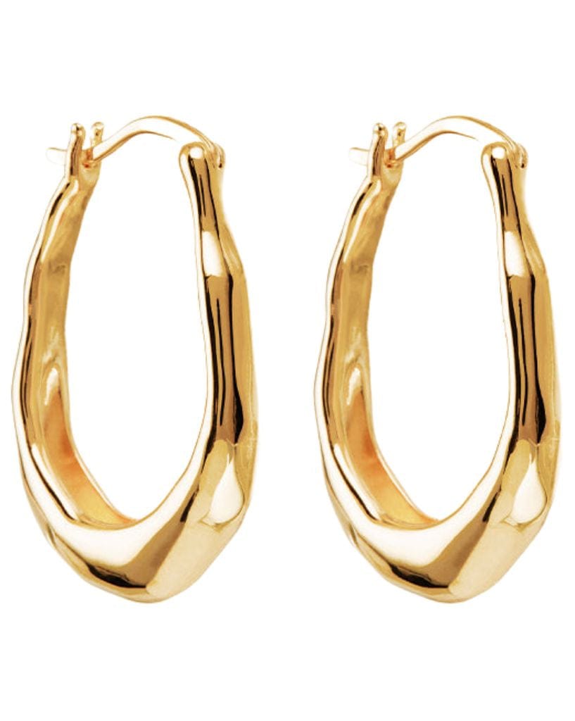 By Charlotte Radiant Energy Large Hoops
