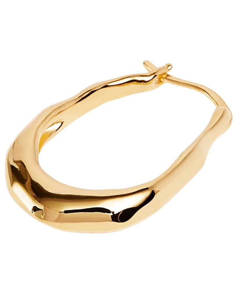By Charlotte Radiant Energy Large Hoops