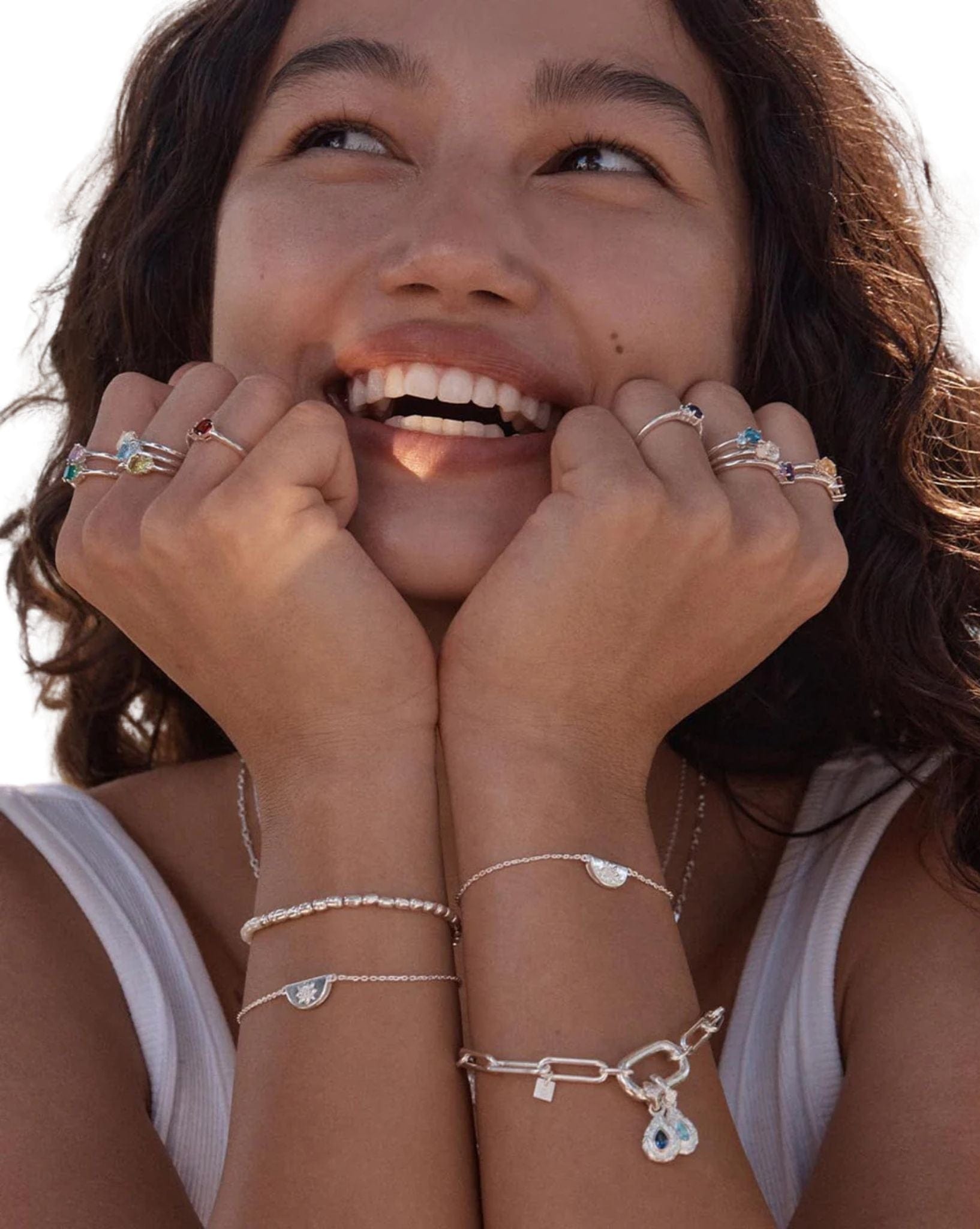 By Charlotte Silver Lotus Bracelet