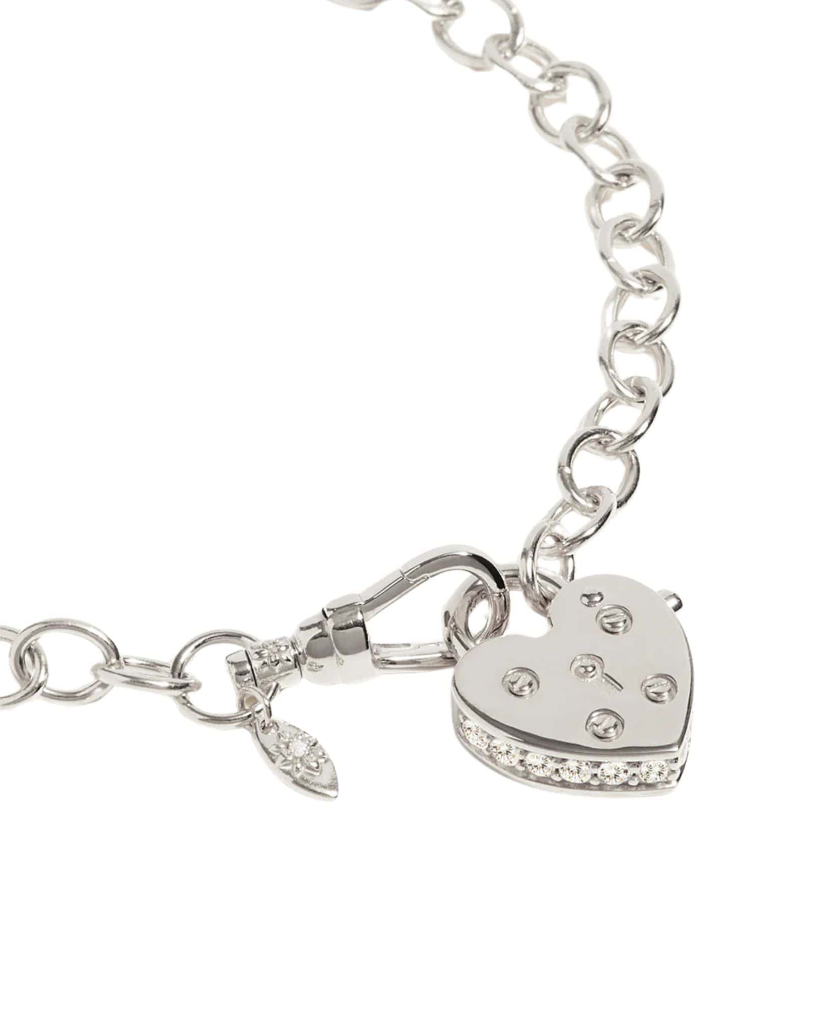 By Charlotte Silver Love Unlocked Padlock Bracelet
