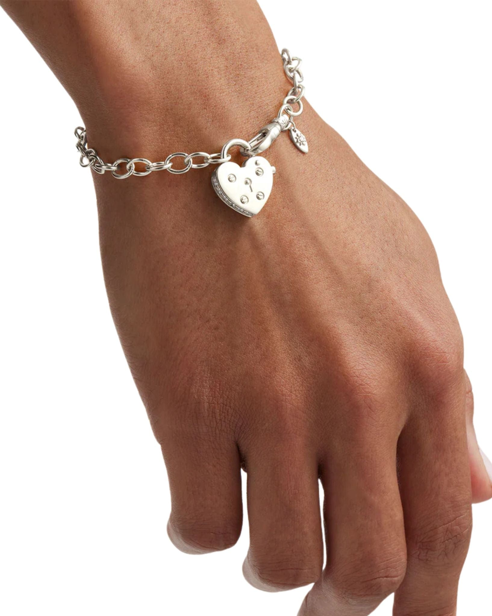 By Charlotte Silver Love Unlocked Padlock Bracelet