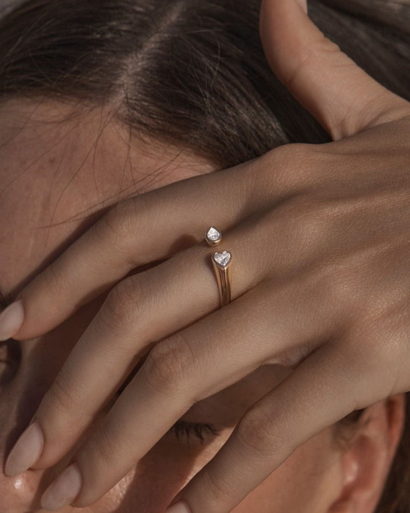 By Charlotte With Every Breath Ring - Gold