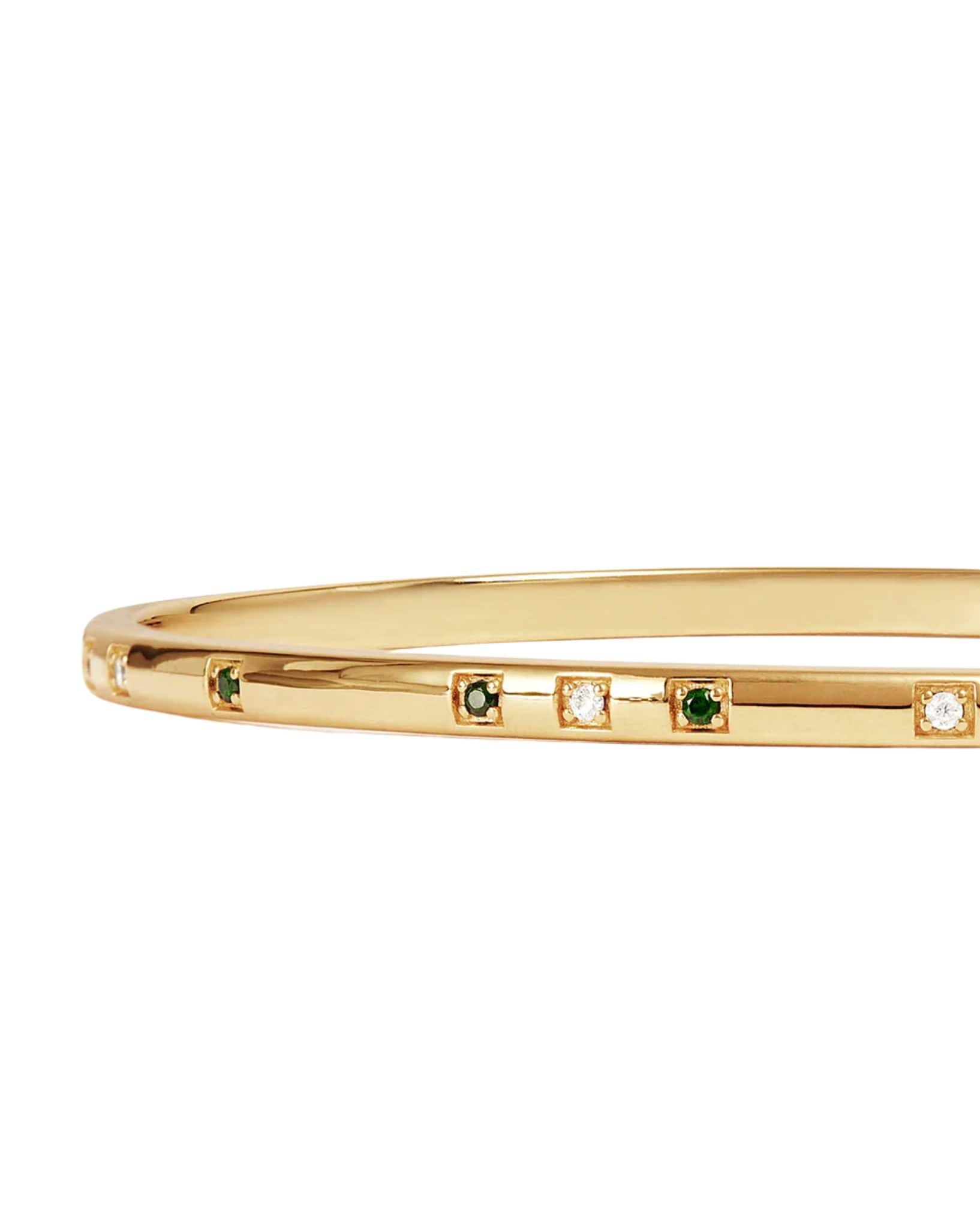 By Charlotte Womens Gold Depth of You Bangle