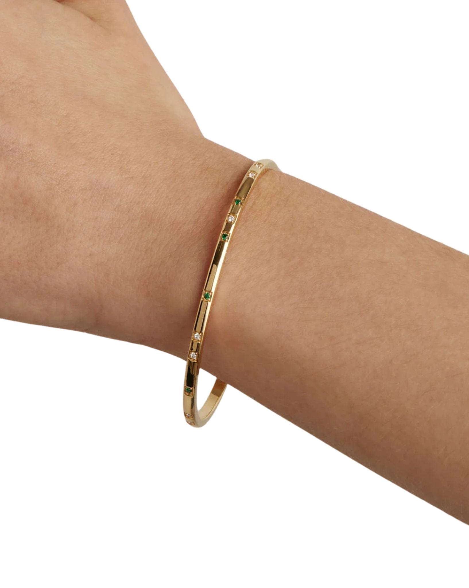 By Charlotte Womens Gold Depth of You Bangle
