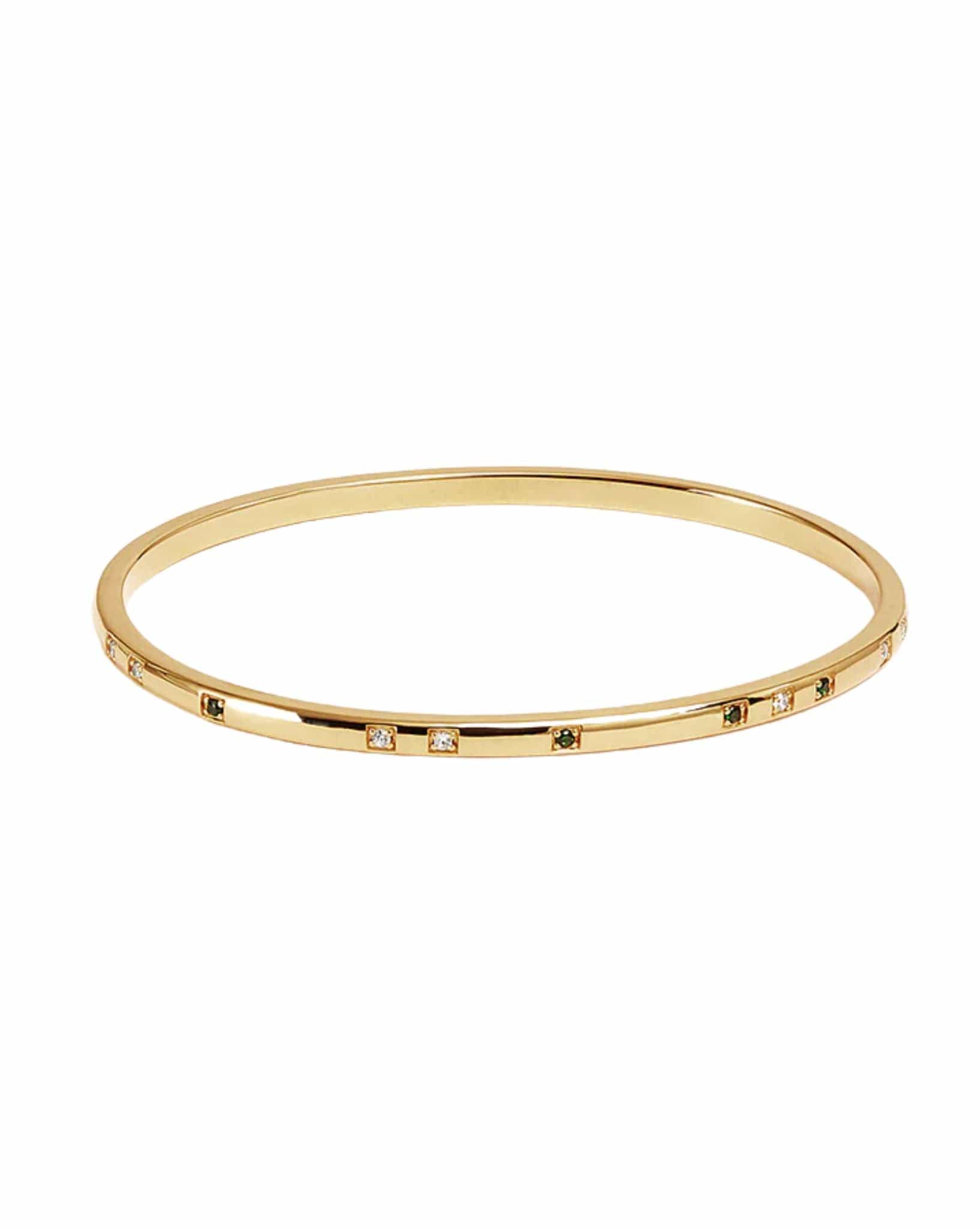 By Charlotte Womens Gold Depth of You Bangle