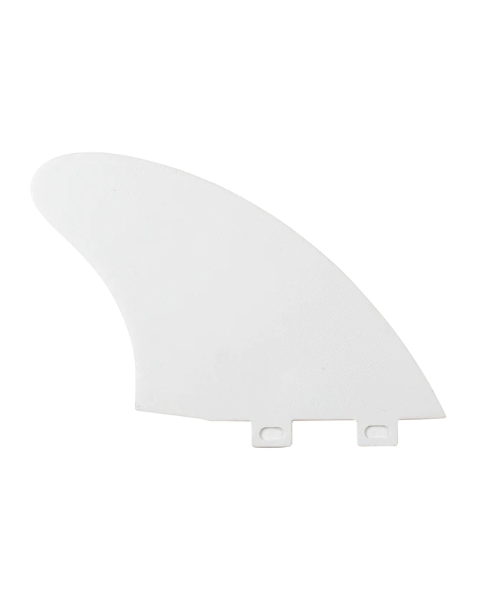 Captain Fin Co CF Keel Twin Tab - White