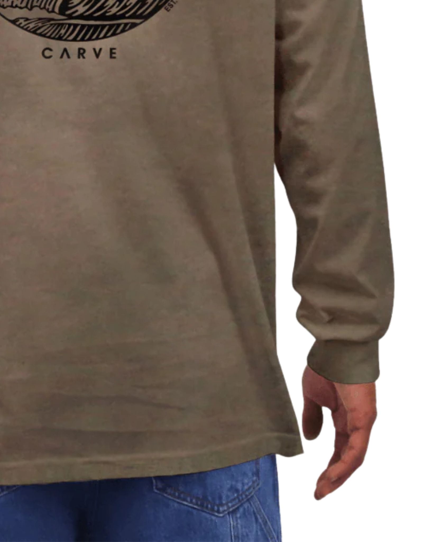 Carve Eventide Mens Long Sleeve Tee
