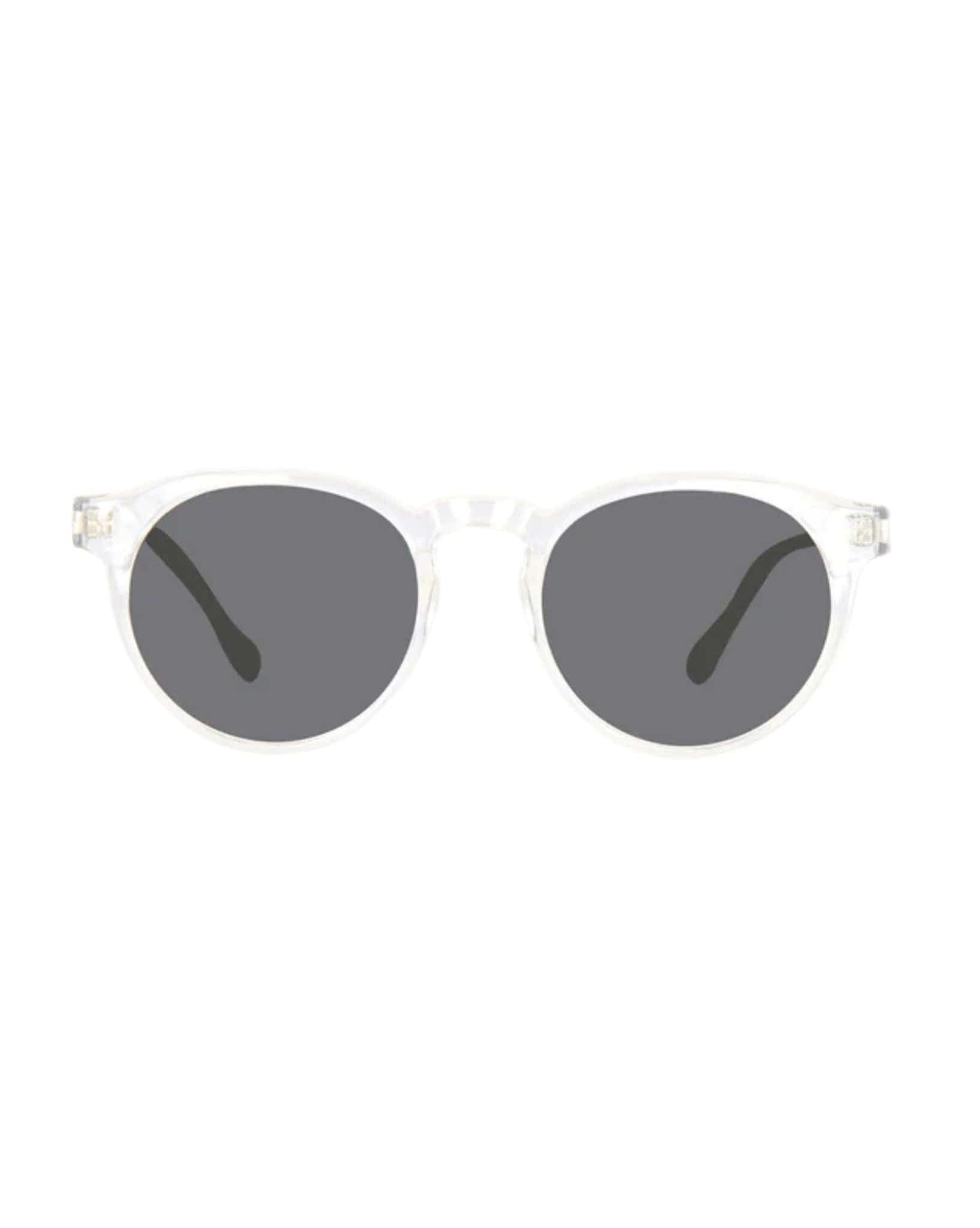 Carve Hudson Crystal Clear Frame W Grey Lens